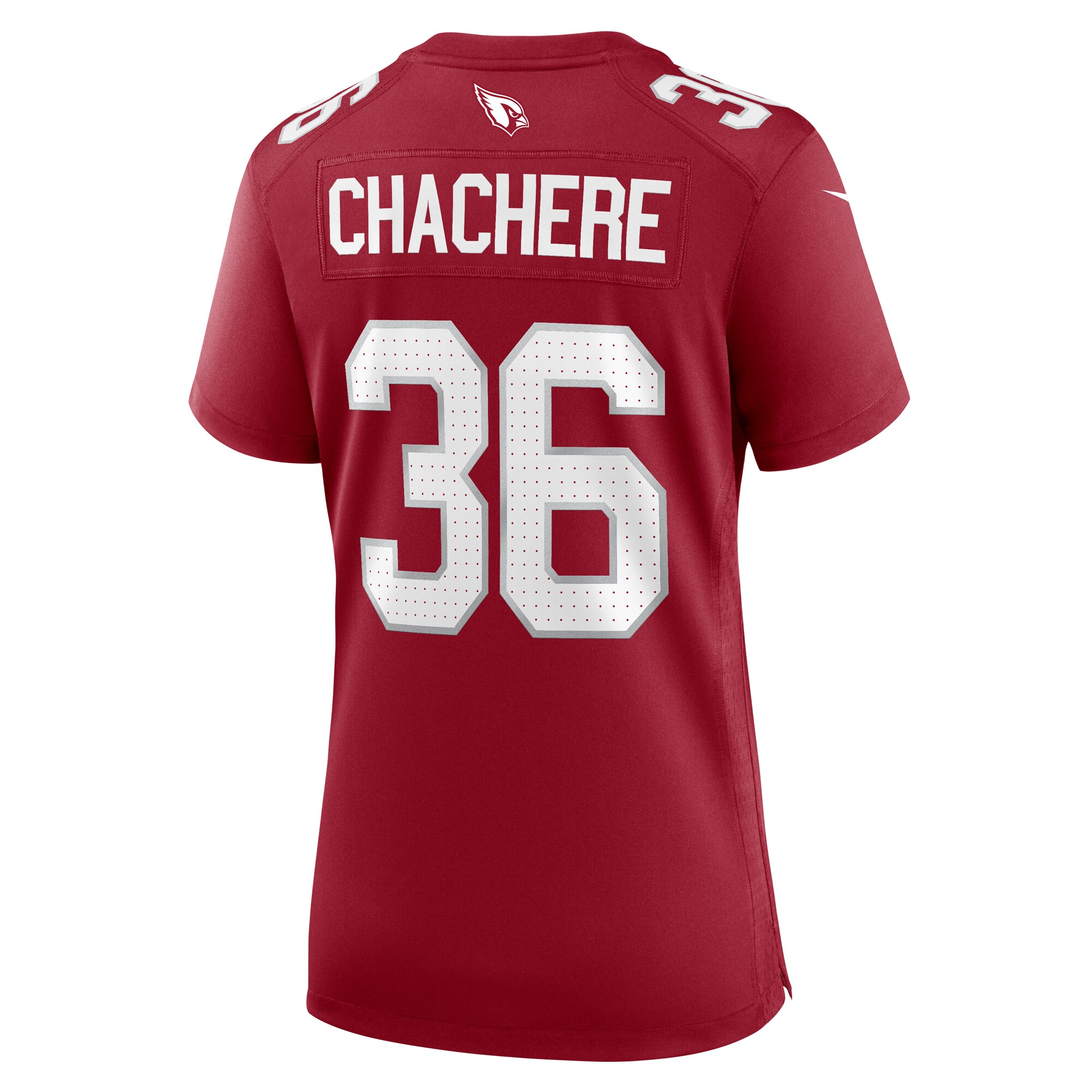 Andre Chachere Arizona Cardinals  Women's Team Game Jersey -  Cardinal