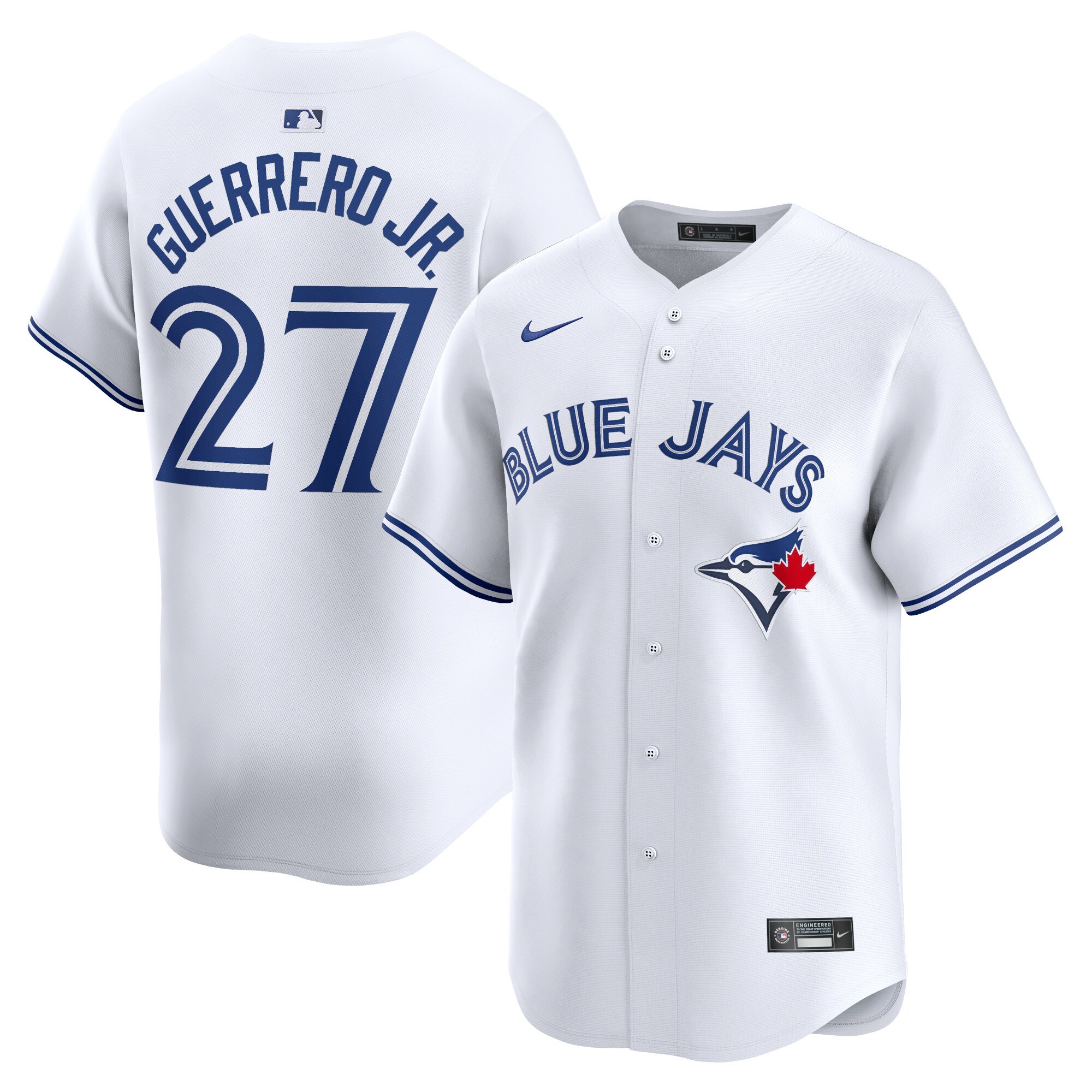 Vladimir Guerrero Jr. Toronto Blue Jays  Youth Home Limited Player Jersey - White