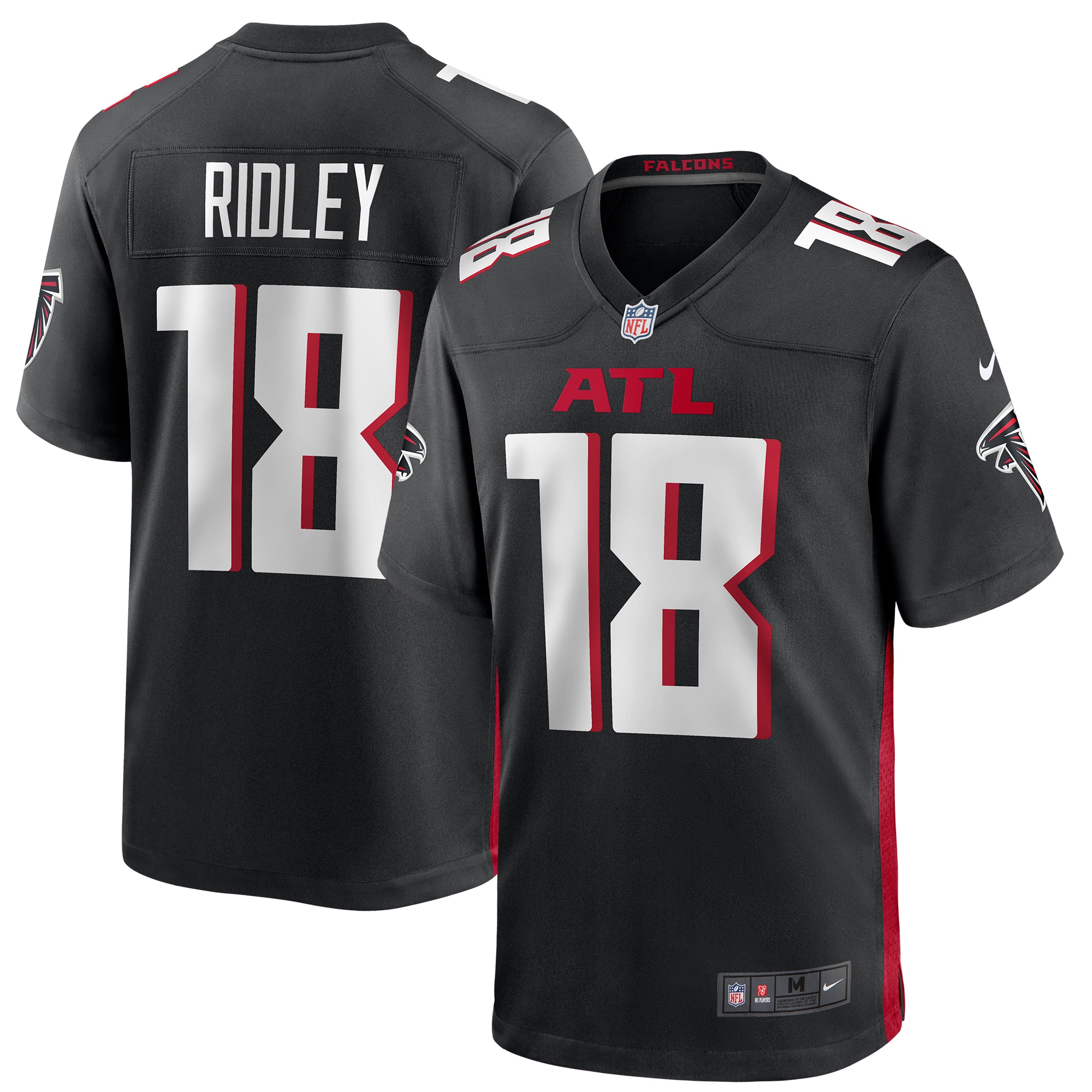 Calvin Ridley Atlanta Falcons  Game Player Jersey - Black