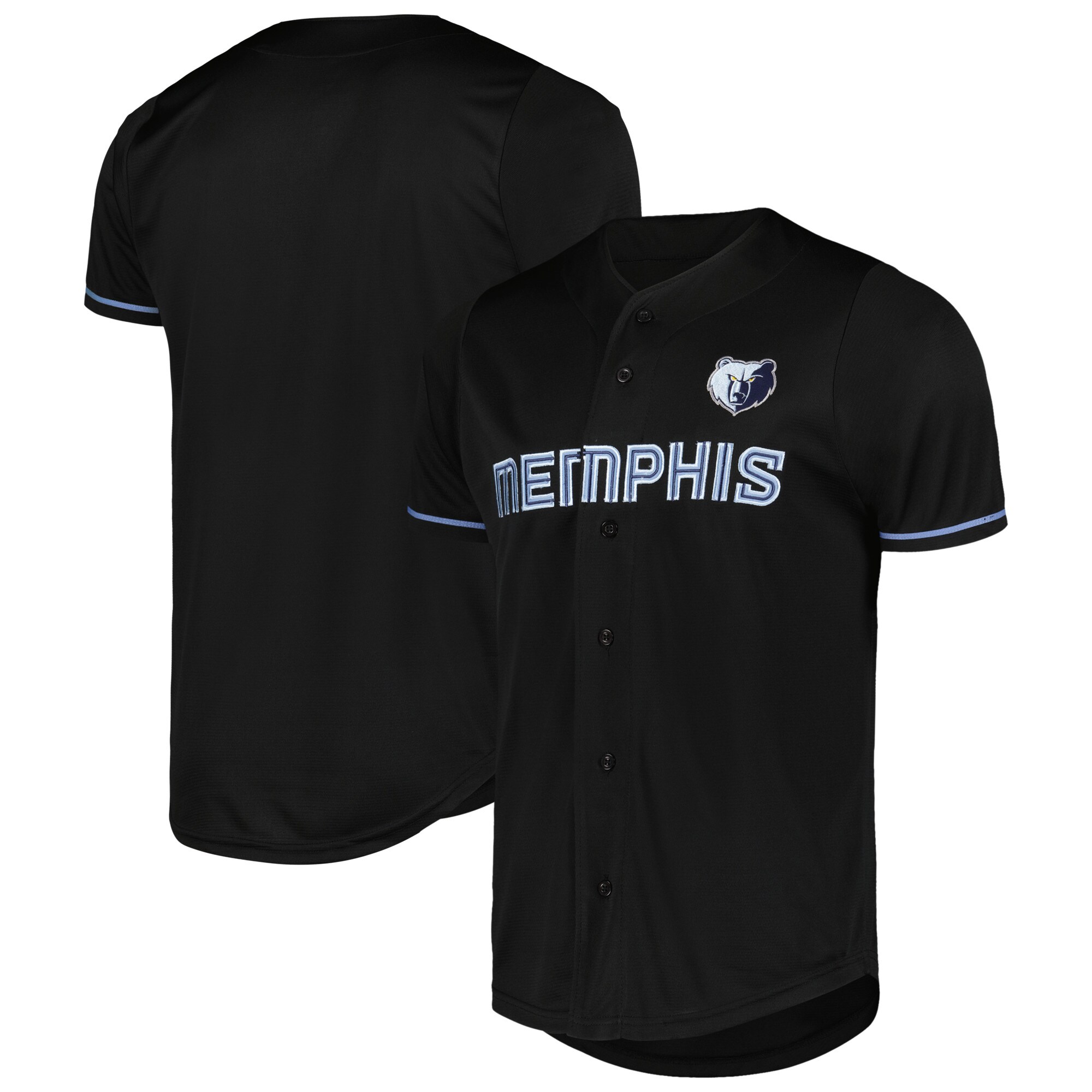 Memphis Grizzlies Fanatics Pop Baseball Jersey - Black