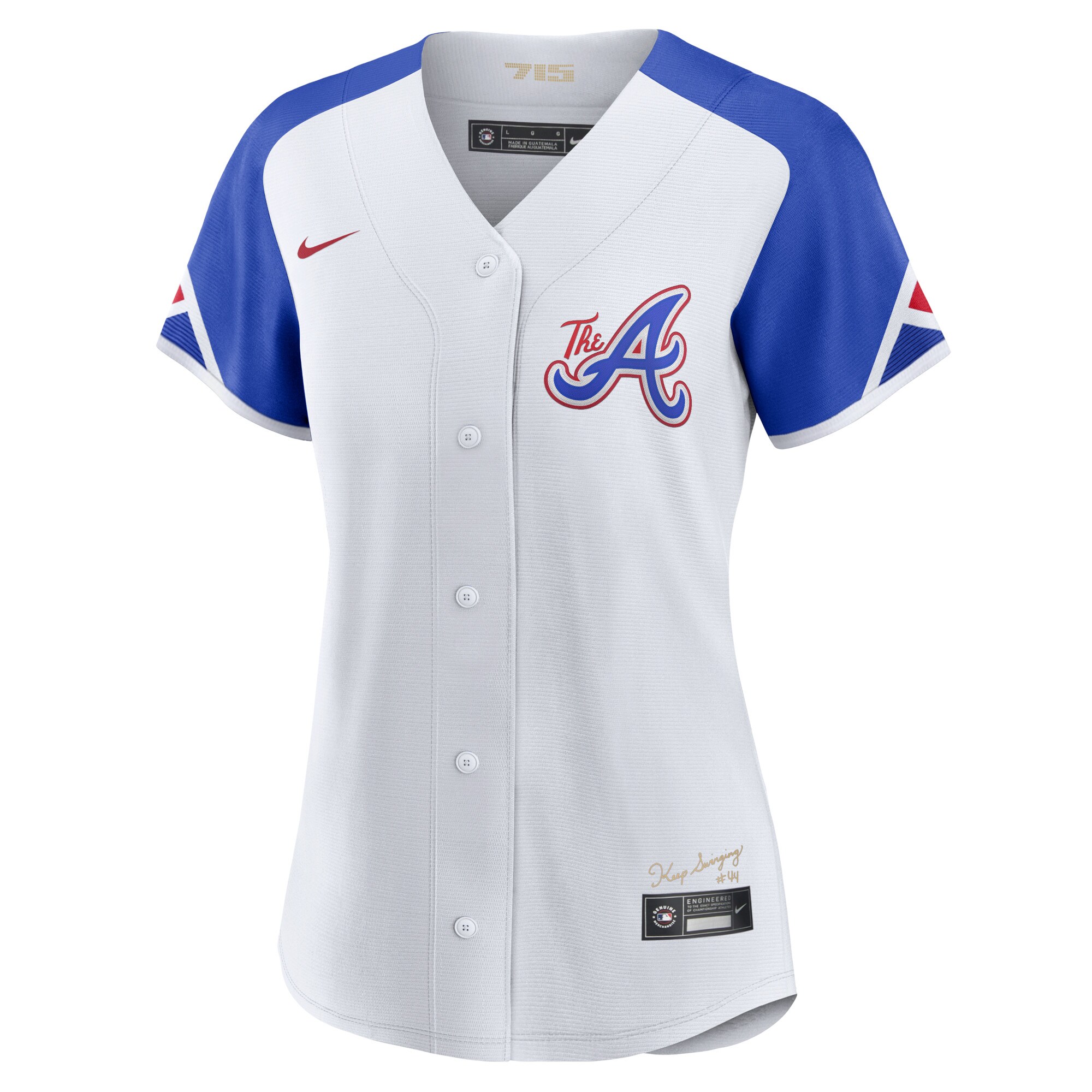Ronald Acu\u00c3\u00b1a Jr. Atlanta Braves  Women's City Connect Replica Player Jersey - White