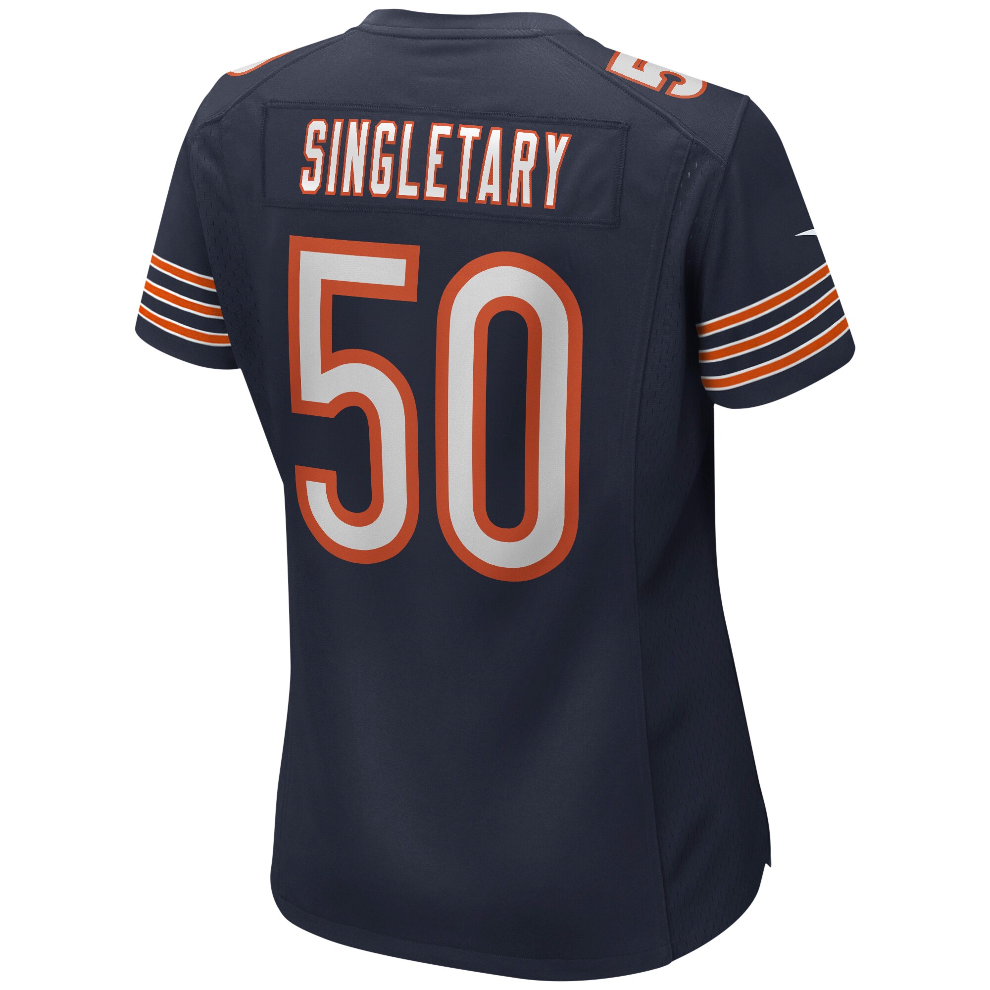 Mike Singletary Chicago Bears  Women's Game Retired Player Jersey - Navy