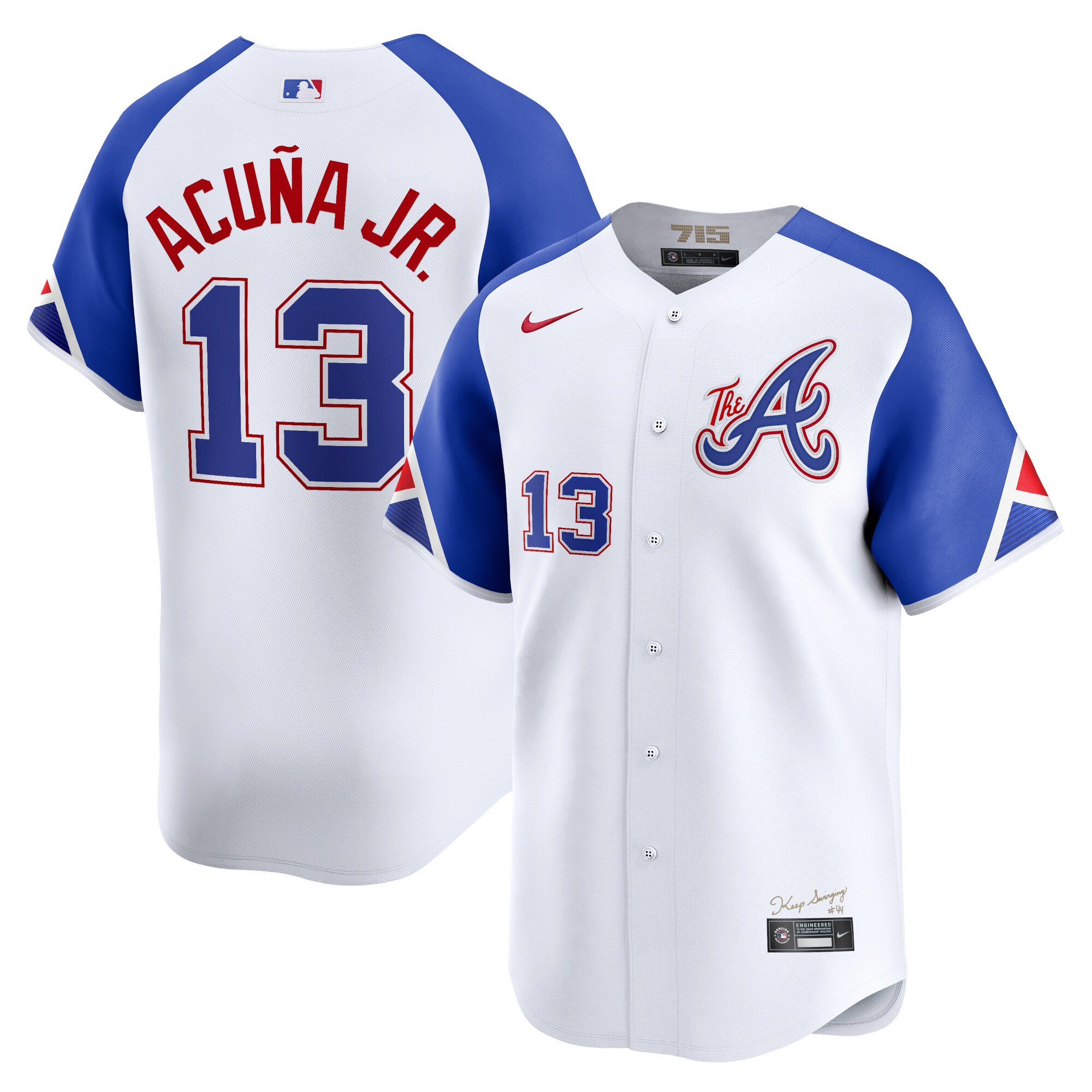 Ronald Acu\u00c3\u00b1a Jr. Atlanta Braves  City Connect Limited Player Jersey - White
