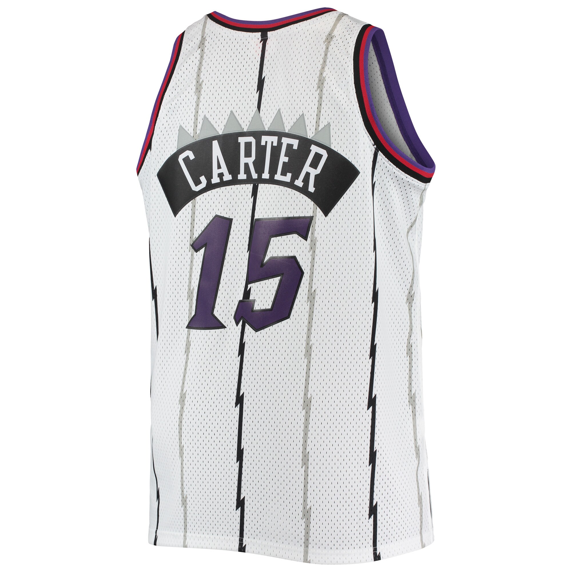 Vince Carter Toronto Raptors Mitchell & Ness 1998\/99 Big & Tall Hardwood Classics Swingman Jersey - White