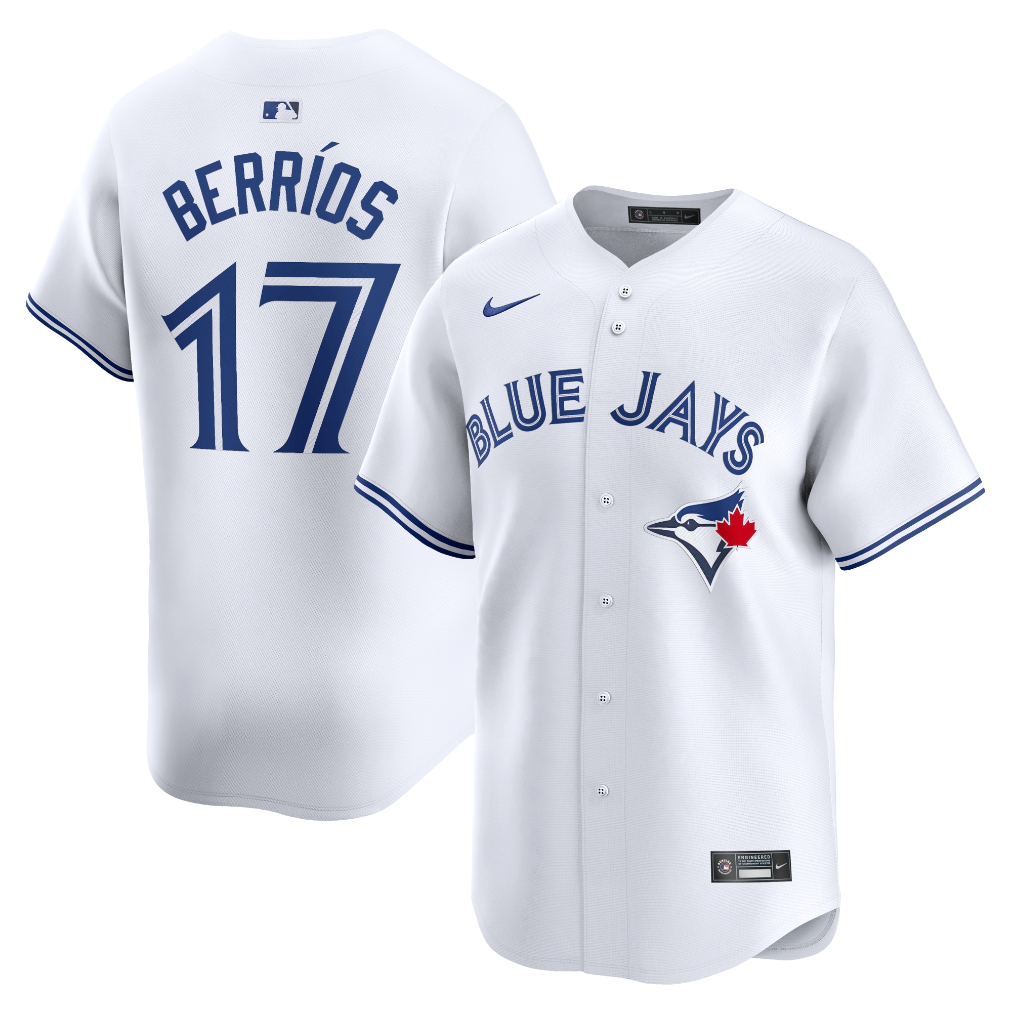 Jose Berrios Toronto Blue Jays  Home Limited Player Jersey - White