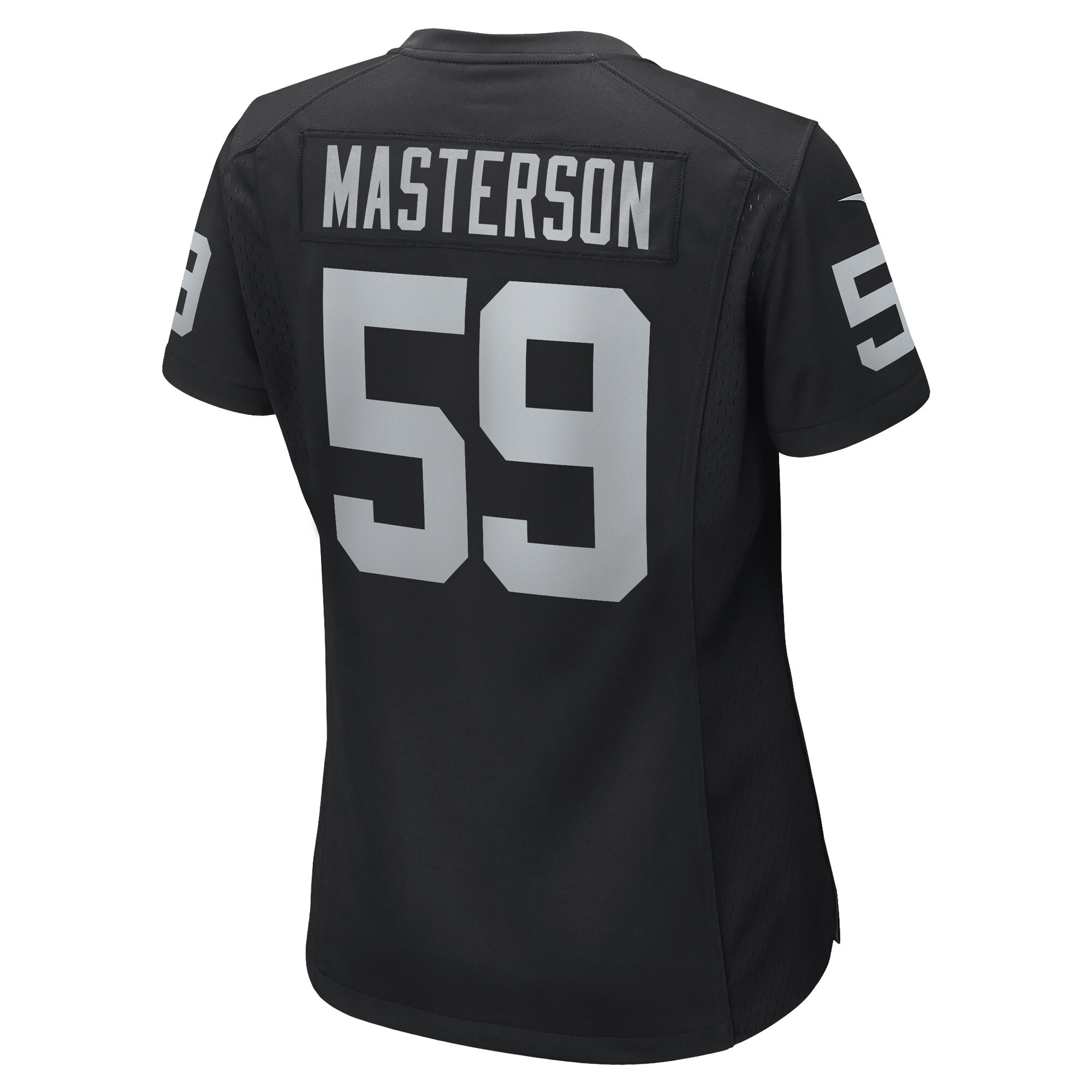 Luke Masterson Las Vegas Raiders  Women's Game Player Jersey - Black