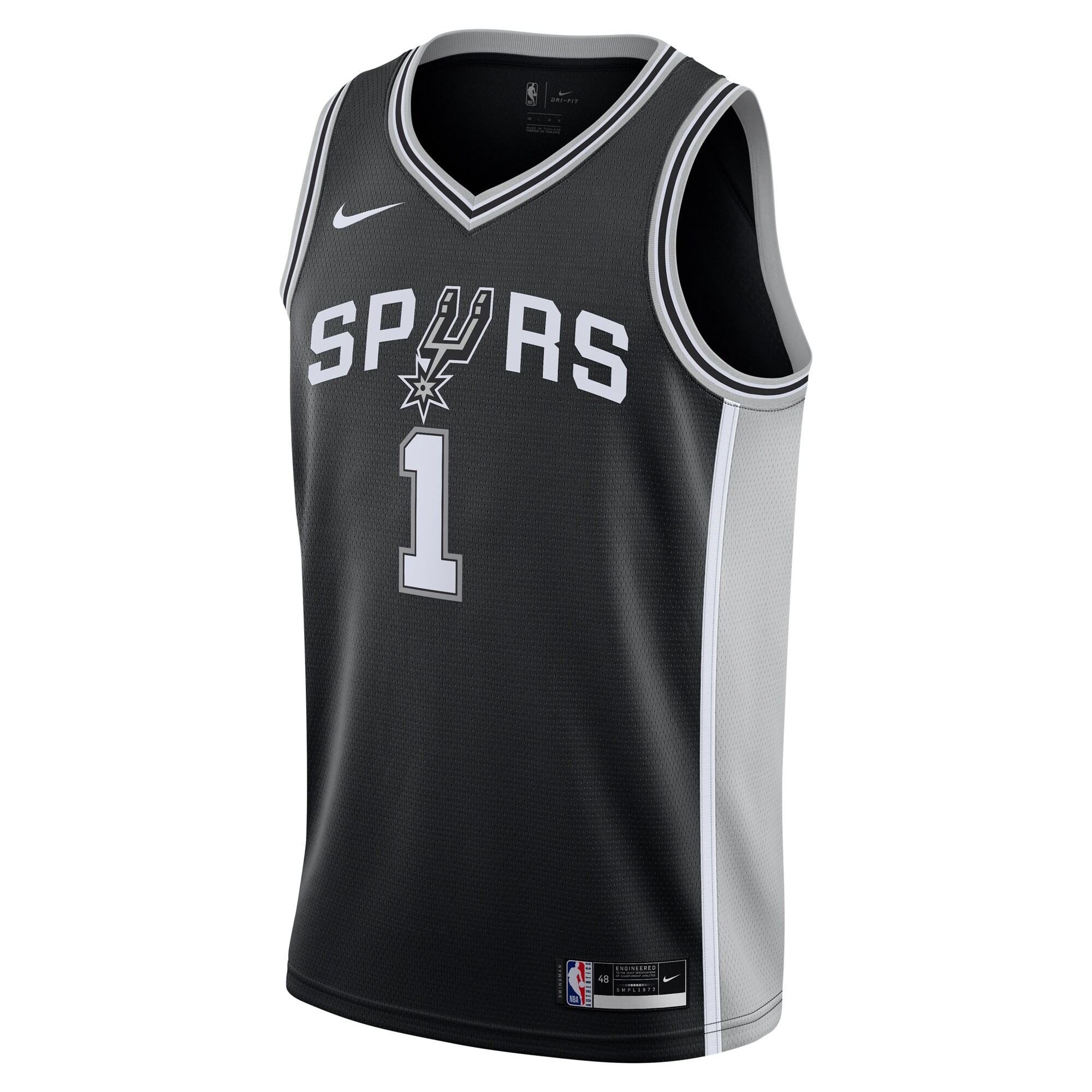 Victor Wembanyama San Antonio Spurs  Youth Swingman Jersey - Icon Edition - Black