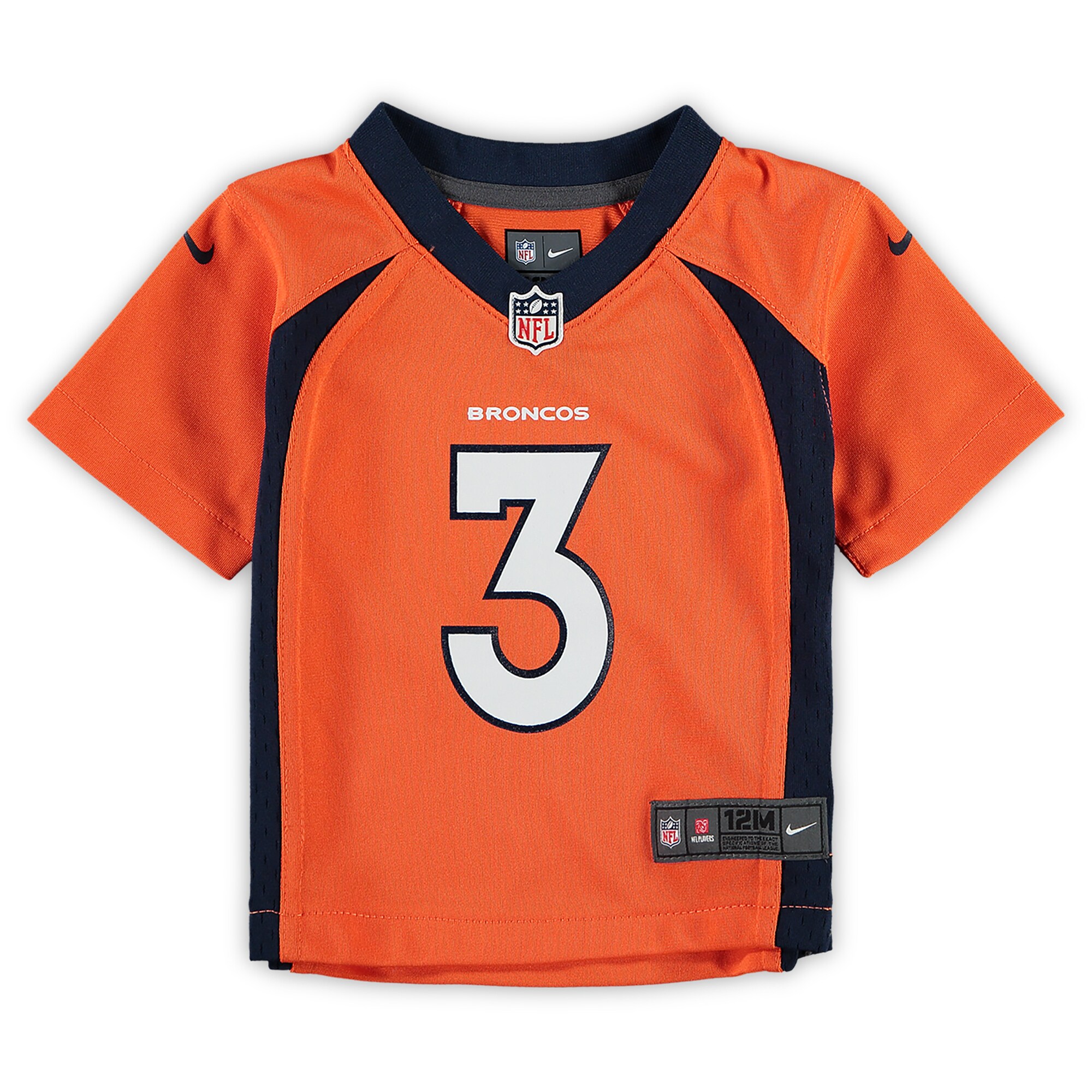 Russell Wilson Denver Broncos  Infant Game Jersey - Orange