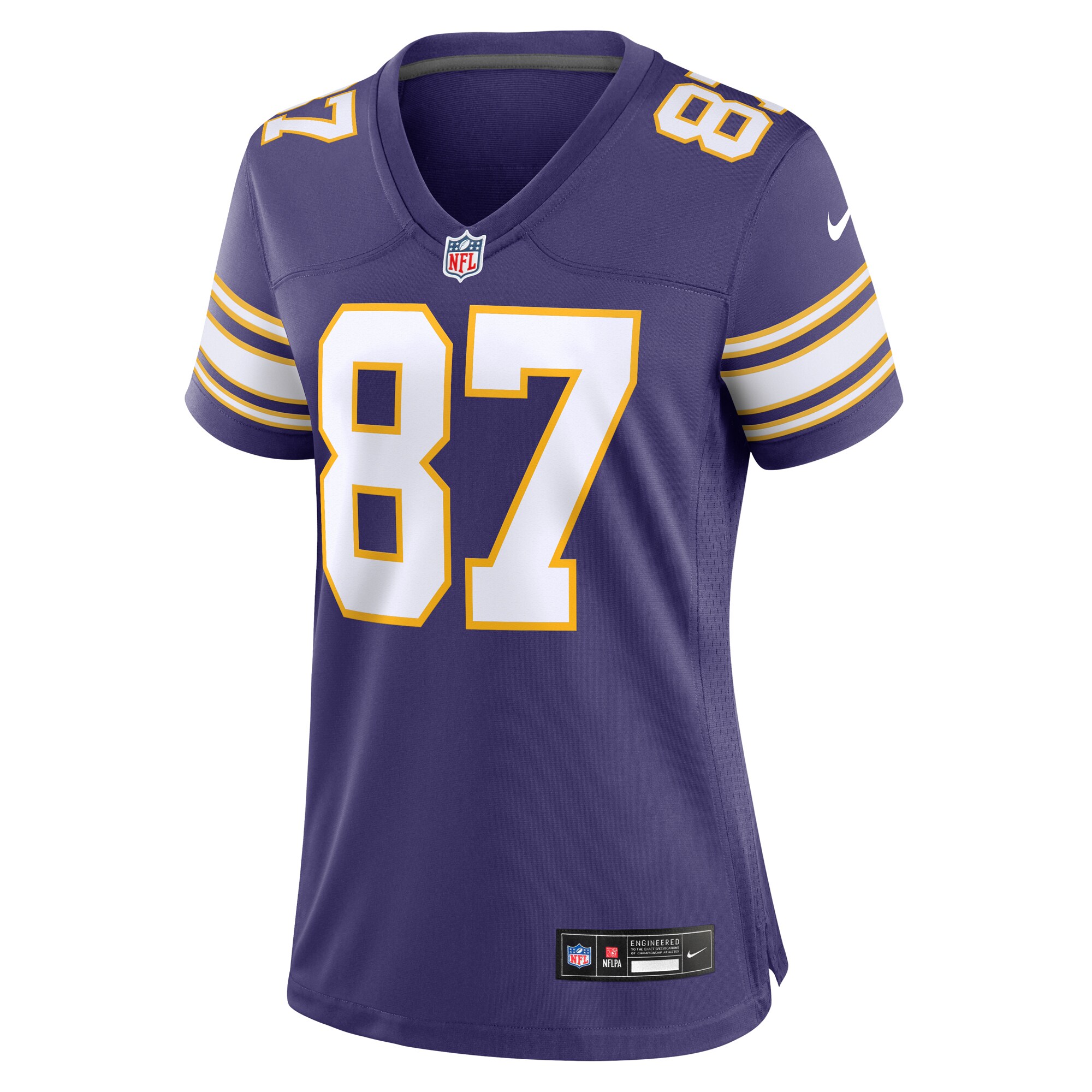 T.J. Hockenson Minnesota Vikings  Women's Player Jersey - Purple