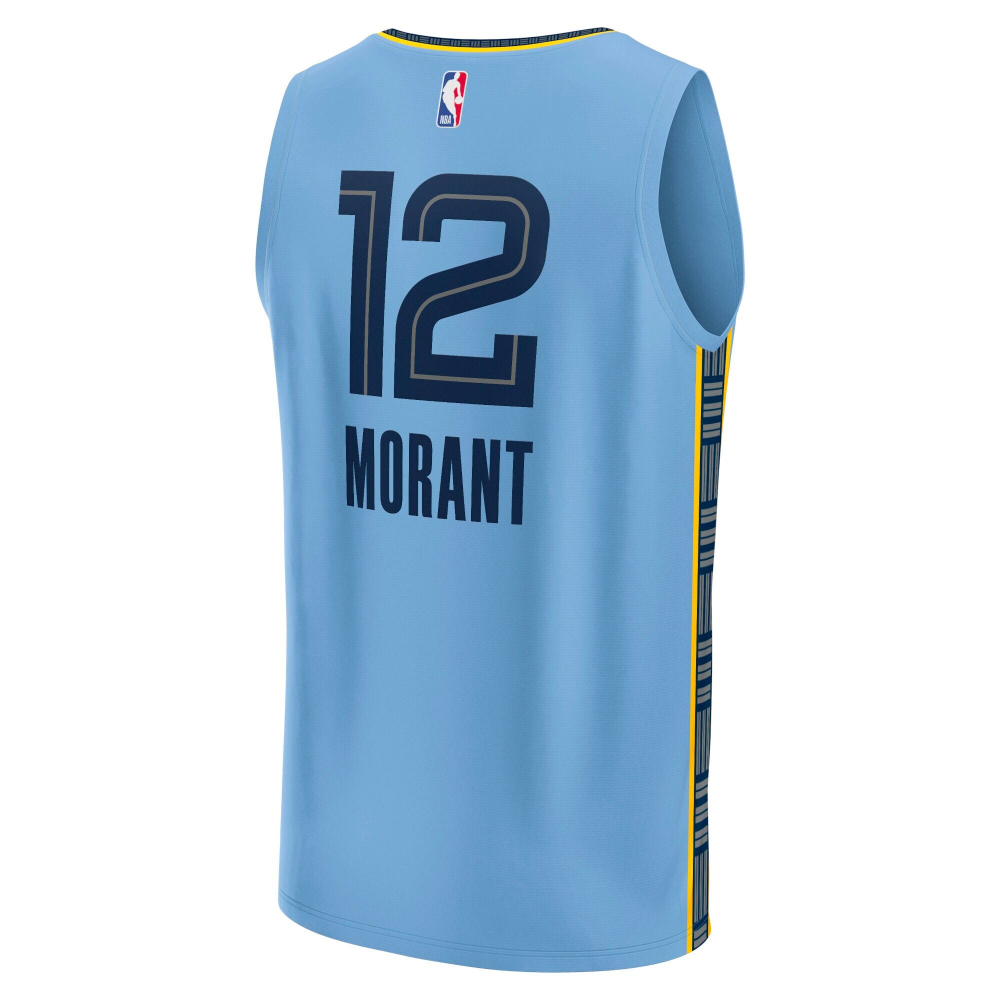 Ja Morant Memphis Grizzlies Fanatics Youth Fast Break Player Jersey - Statement Edition - Light Blue