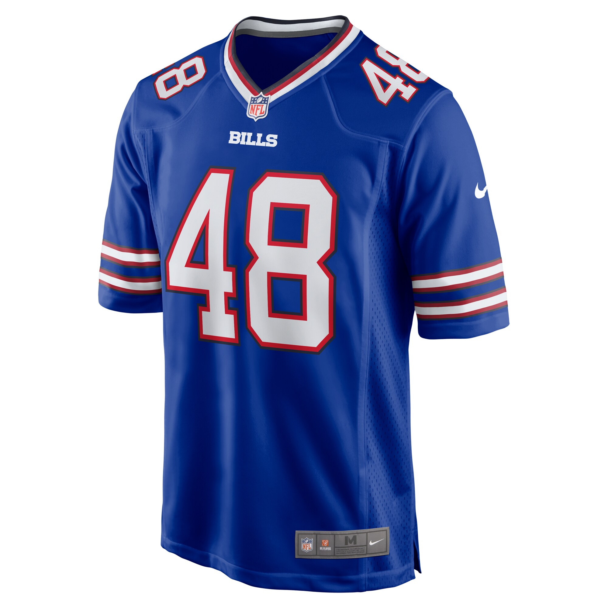 Edefuan Ulofoshio Buffalo Bills  Game Jersey -  Royal