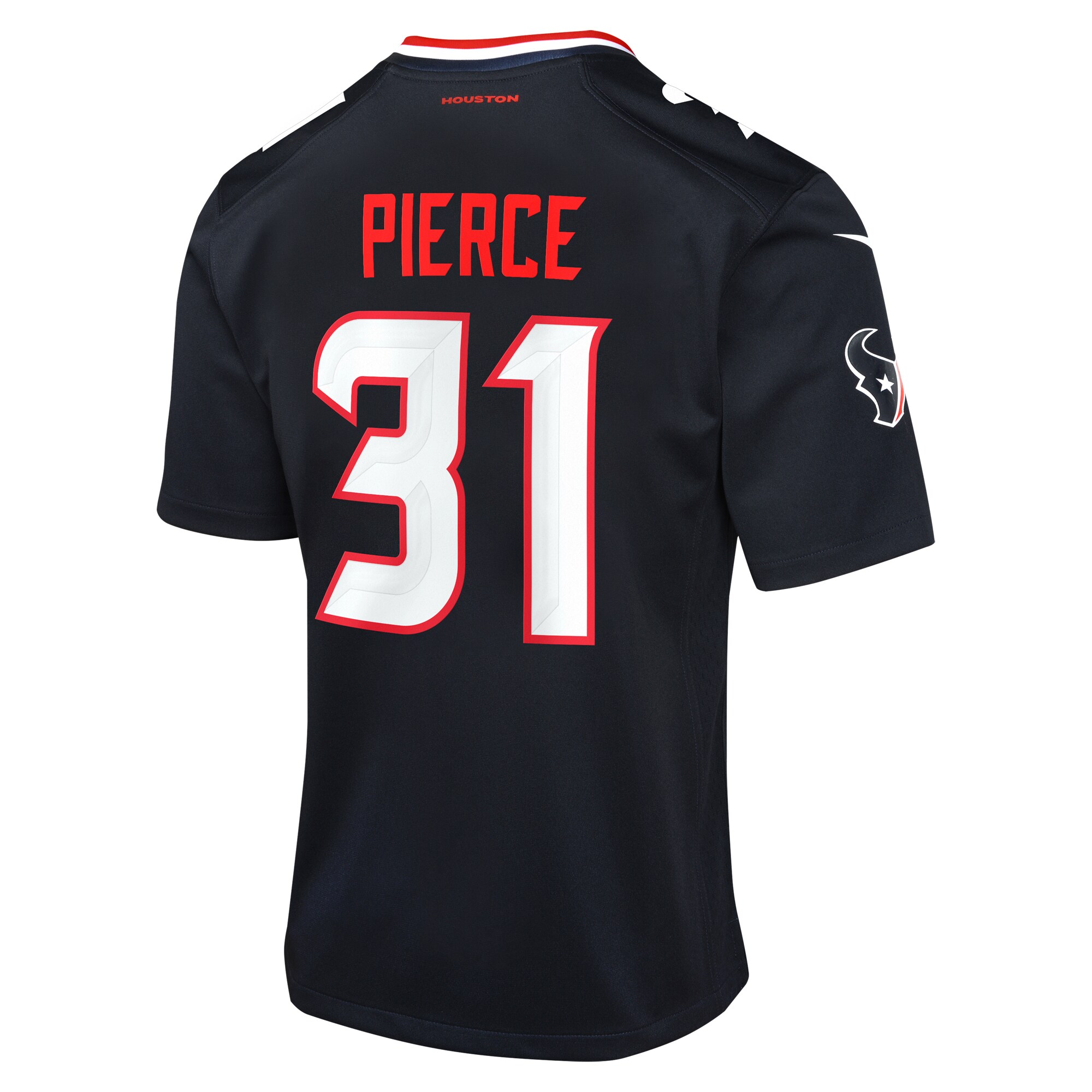 Dameon Pierce Houston Texans  Youth Game Jersey - Navy