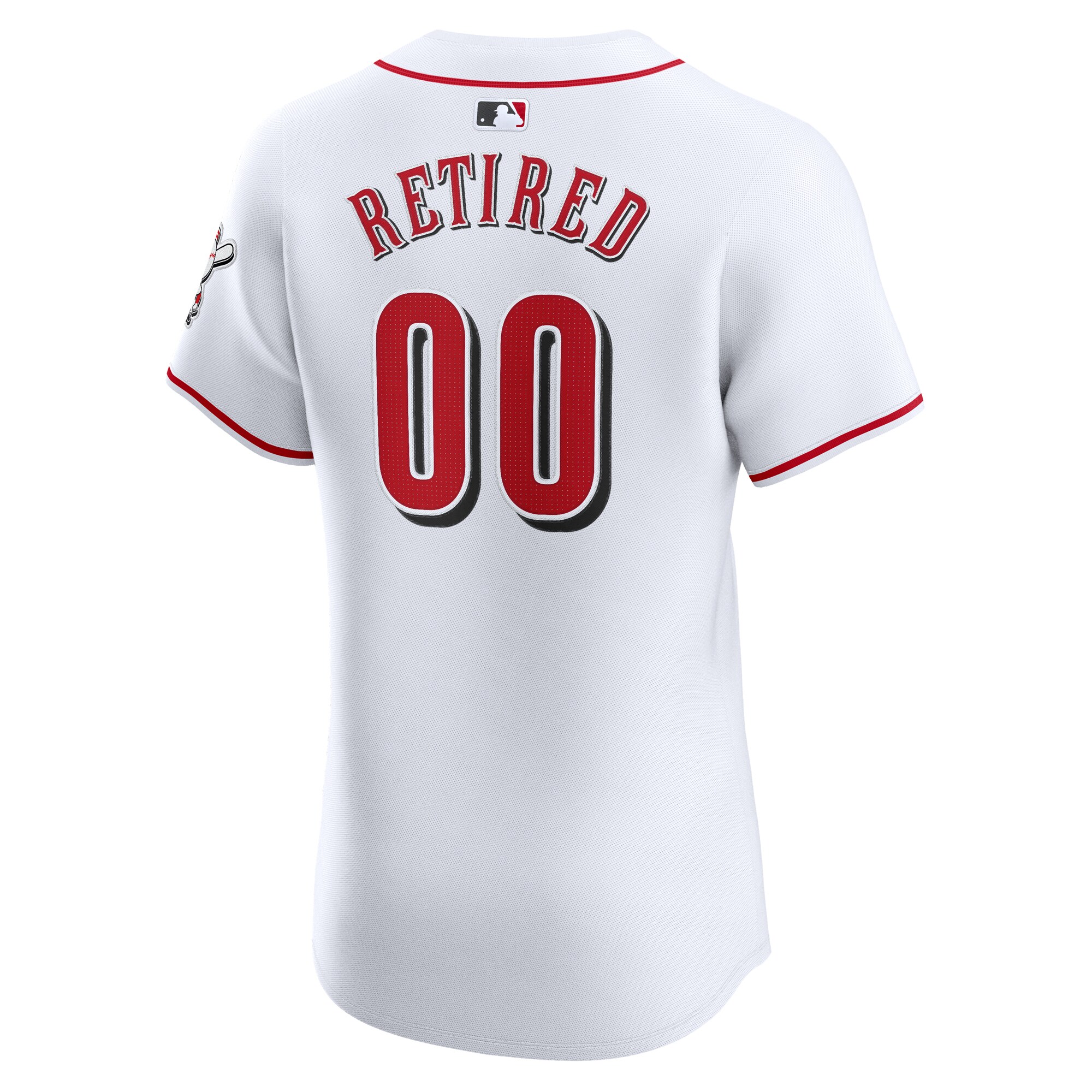 Cincinnati Reds  Home Elite Pick-A-Player Retired Roster Jersey - White