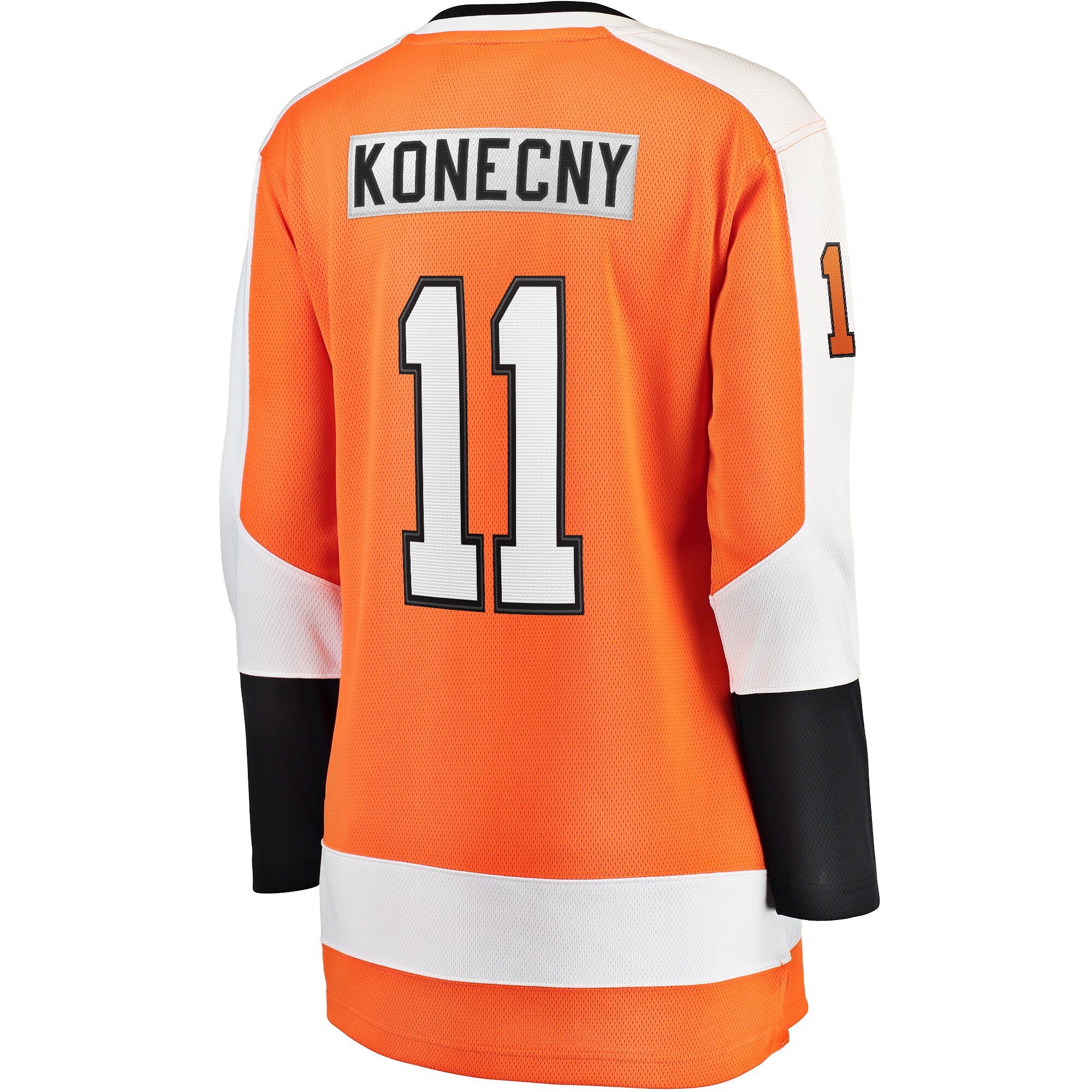 Travis Konecny Philadelphia Flyers Fanatics Women's Home Premier Breakaway Player Jersey - Orange