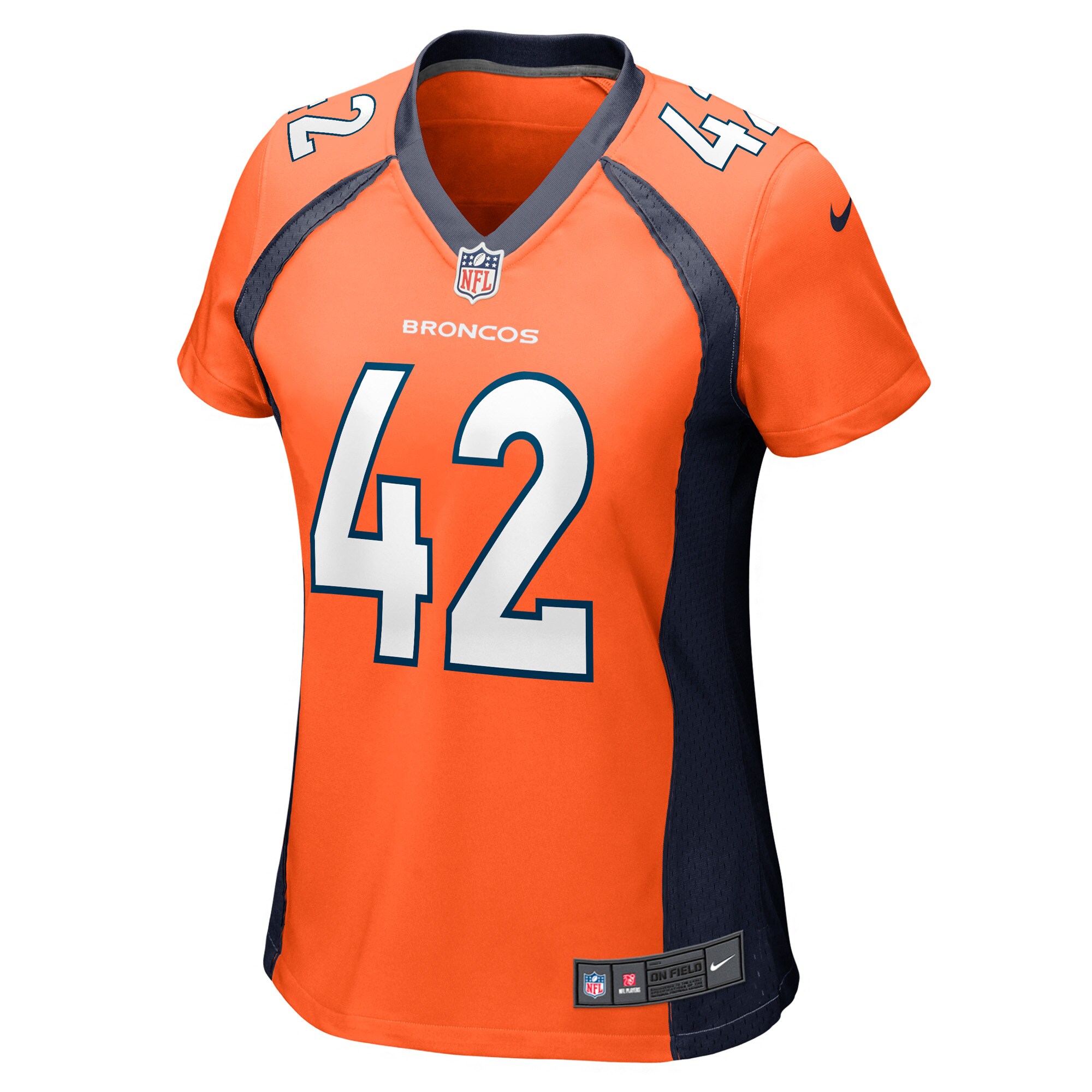 Nik Bonitto Denver Broncos  Women's Game Player Jersey - Orange