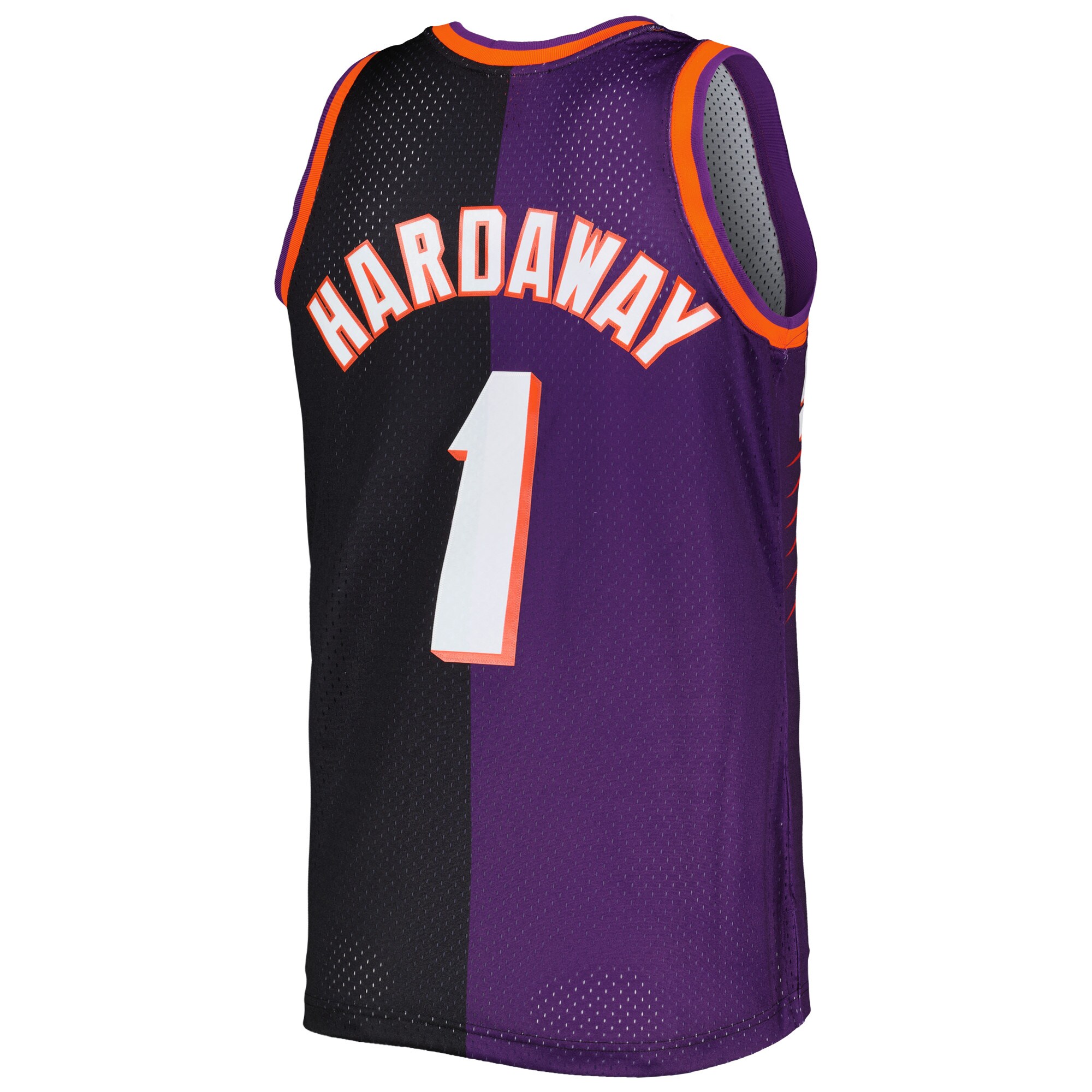 Penny Hardaway Phoenix Suns Mitchell & Ness Hardwood Classics 1999\/00 Split Swingman Jersey - Purple\/Black