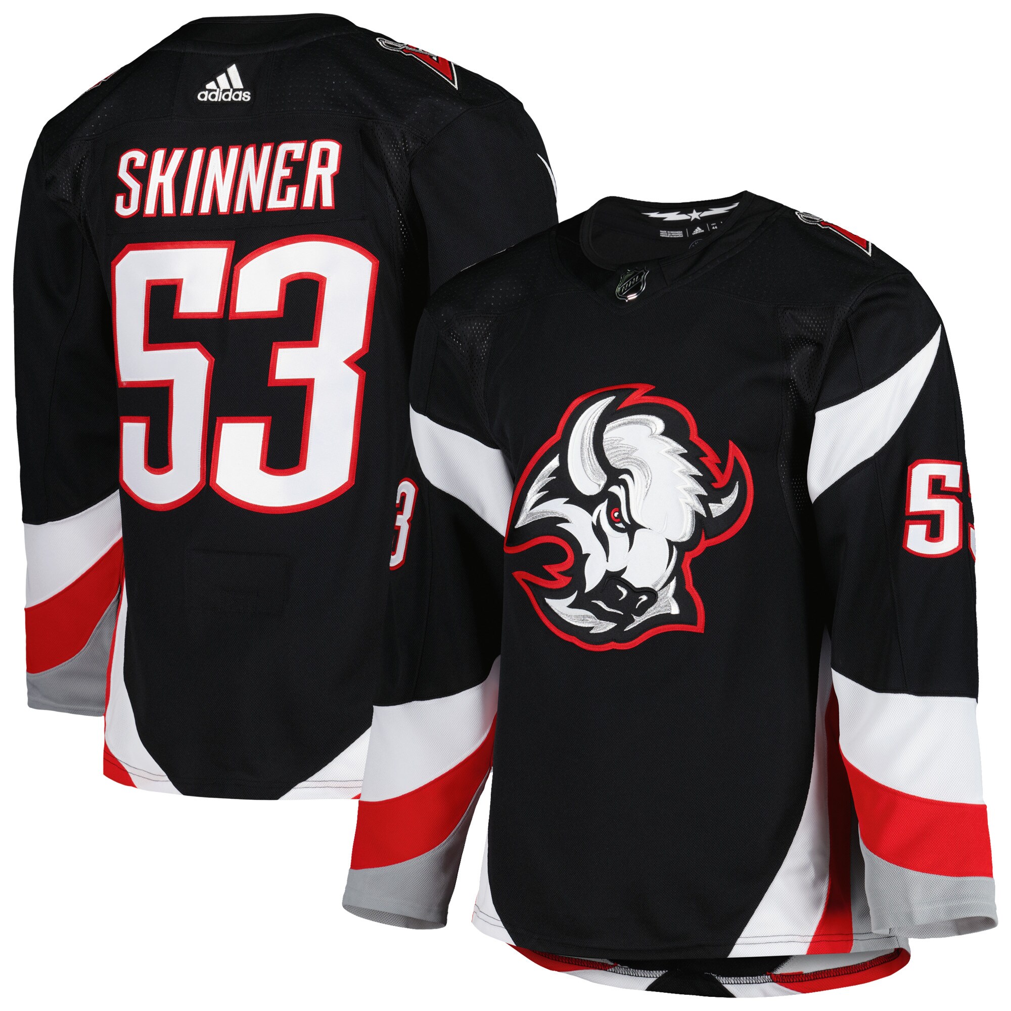 Jeff Skinner Buffalo Sabres adidas Alternate Primegreen Authentic Player Jersey - Black