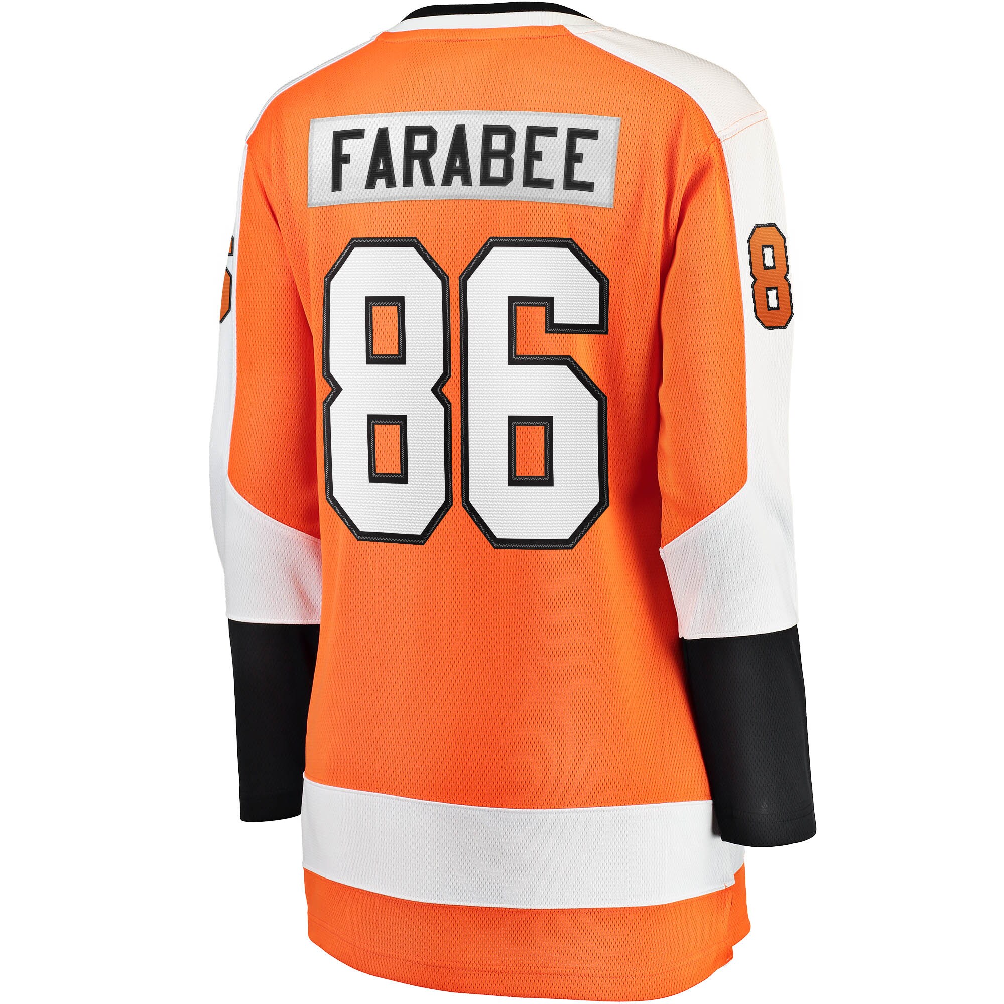 Joel Farabee Philadelphia Flyers Fanatics Women's Home Breakaway Player Jersey - Orange