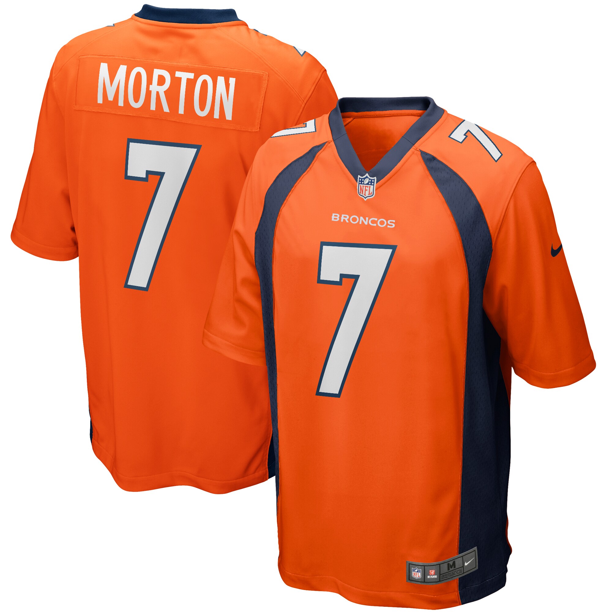 Craig Morton Denver Broncos  Game Retired Player Jersey - Orange