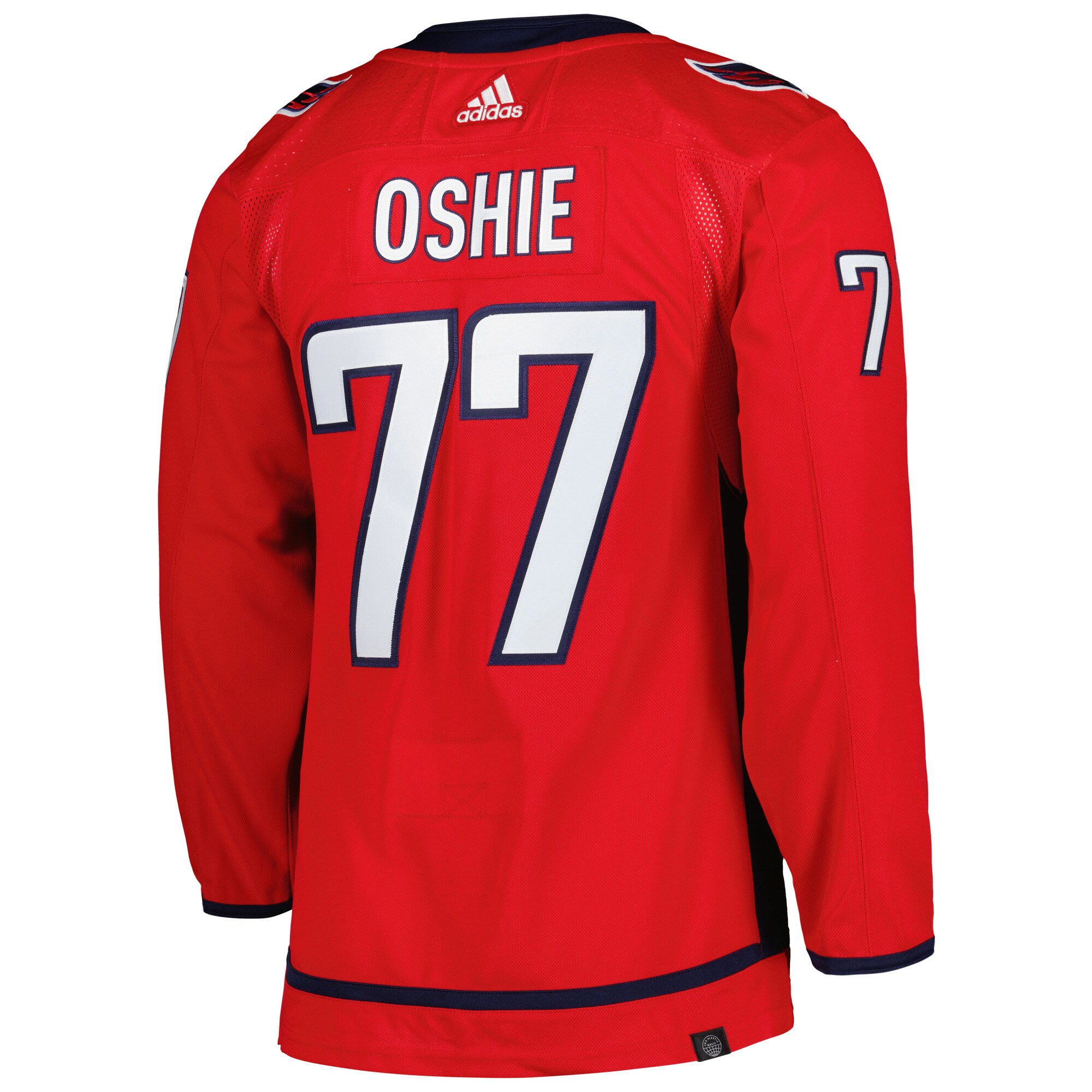 TJ Oshie Washington Capitals adidas  Primegreen Authentic Player Jersey - Red