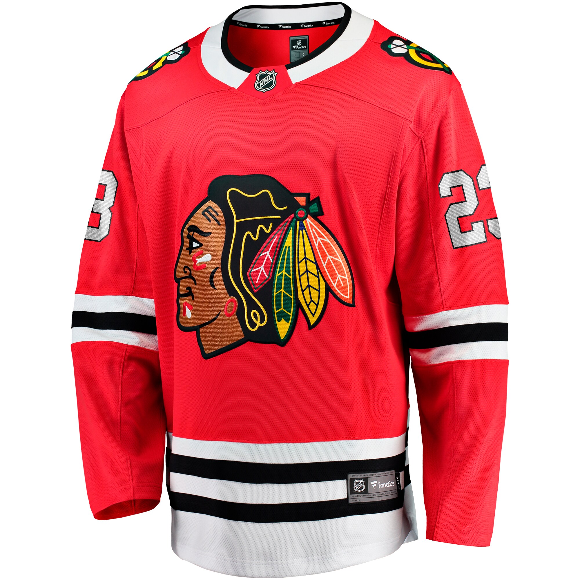 Philipp Kurashev Chicago Blackhawks Fanatics Home Breakaway Player Jersey - Red