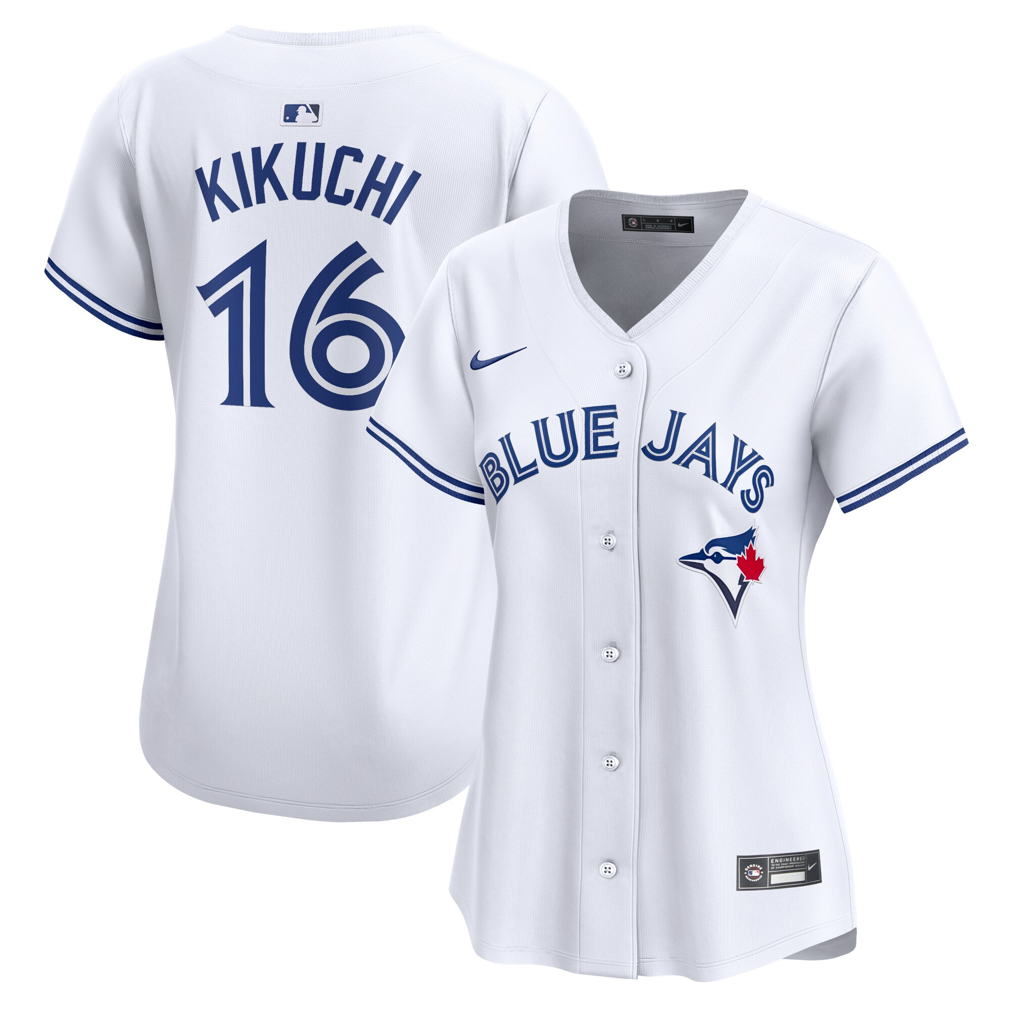 Yusei Kikuchi Toronto Blue Jays  Women's  Home Limited Player Jersey - White