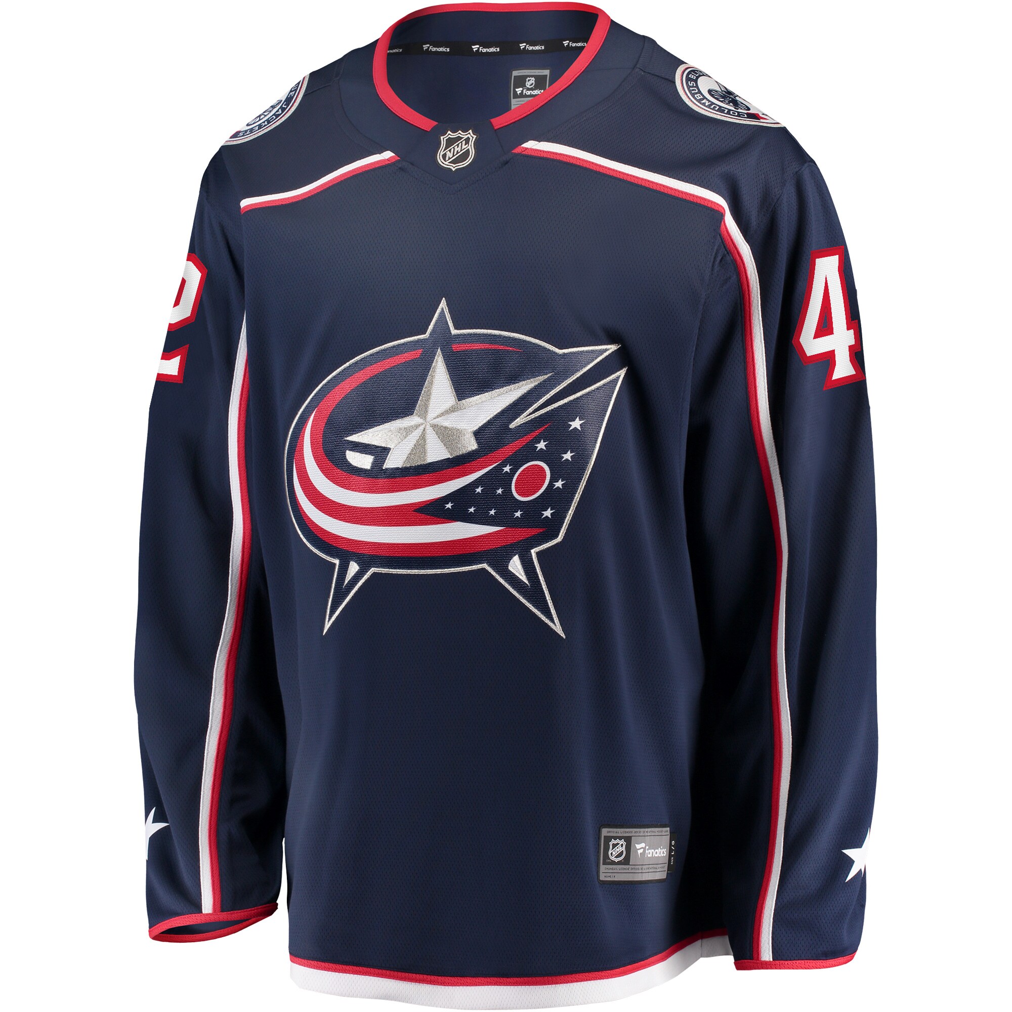 Alexandre Texier Columbus Blue Jackets Fanatics Home Breakaway Player Jersey - Navy