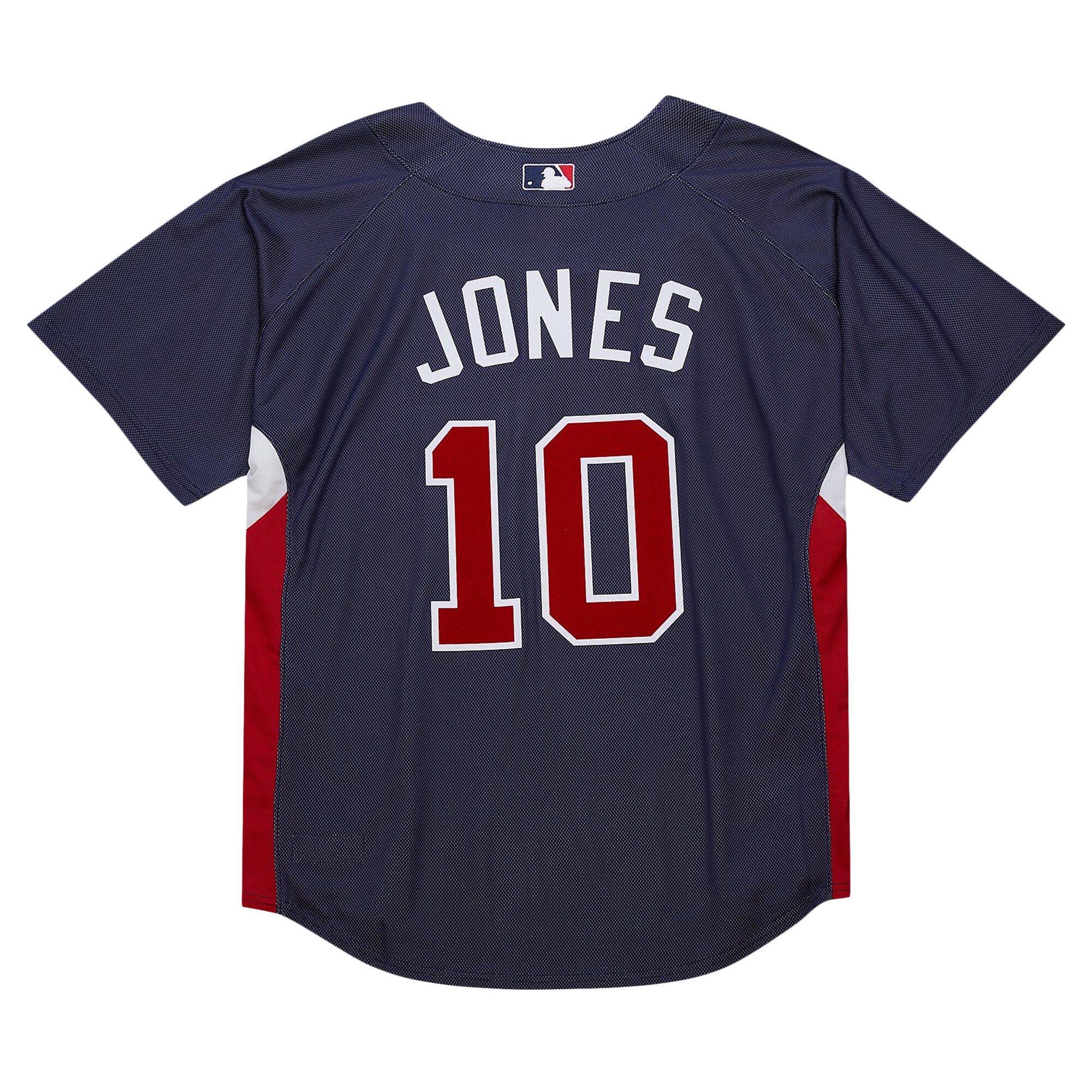 Chipper Jones Atlanta Braves Mitchell & Ness Cooperstown Collection 2007 Batting Practice Jersey - Navy