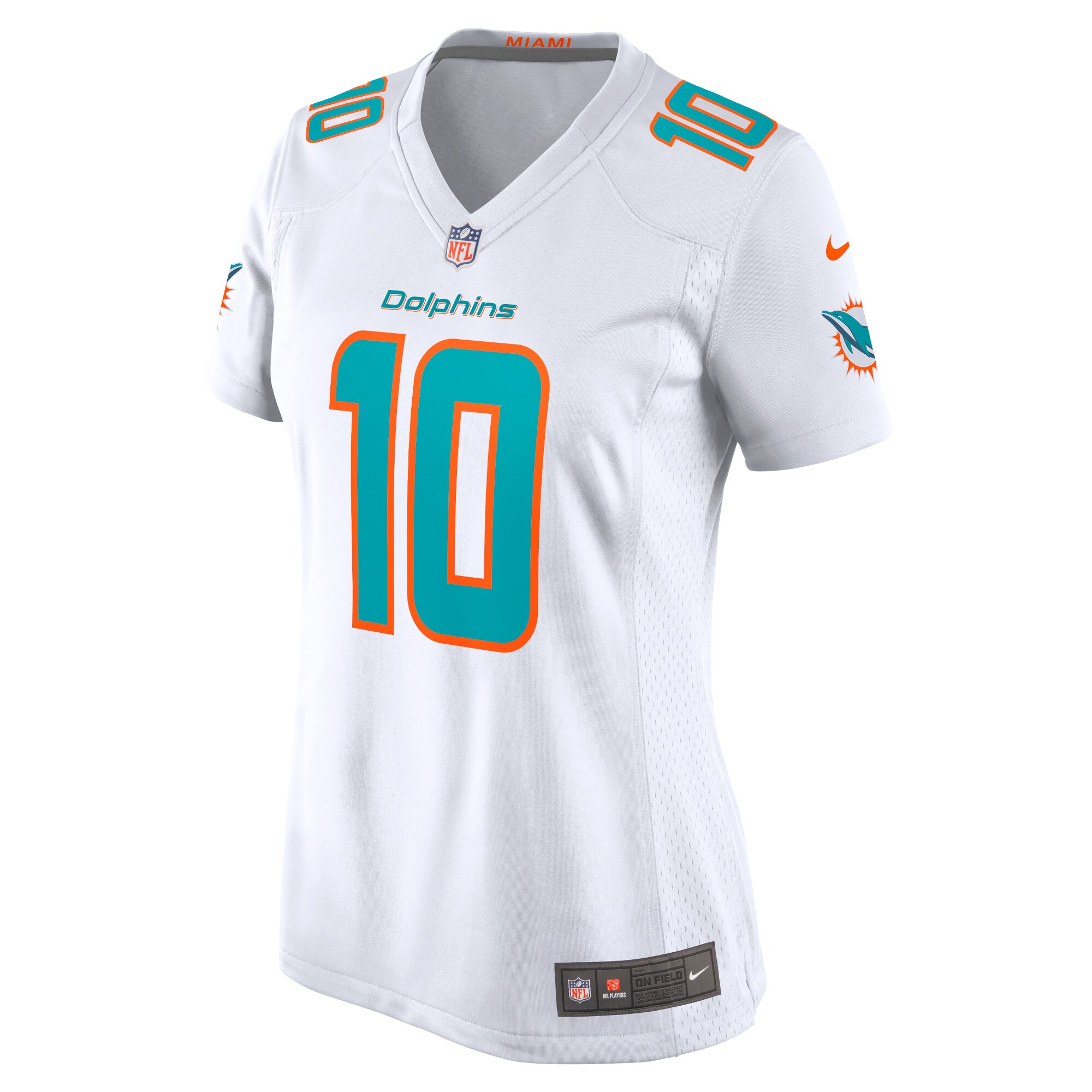 Tyreek Hill Miami Dolphins  Women's Player Jersey - White