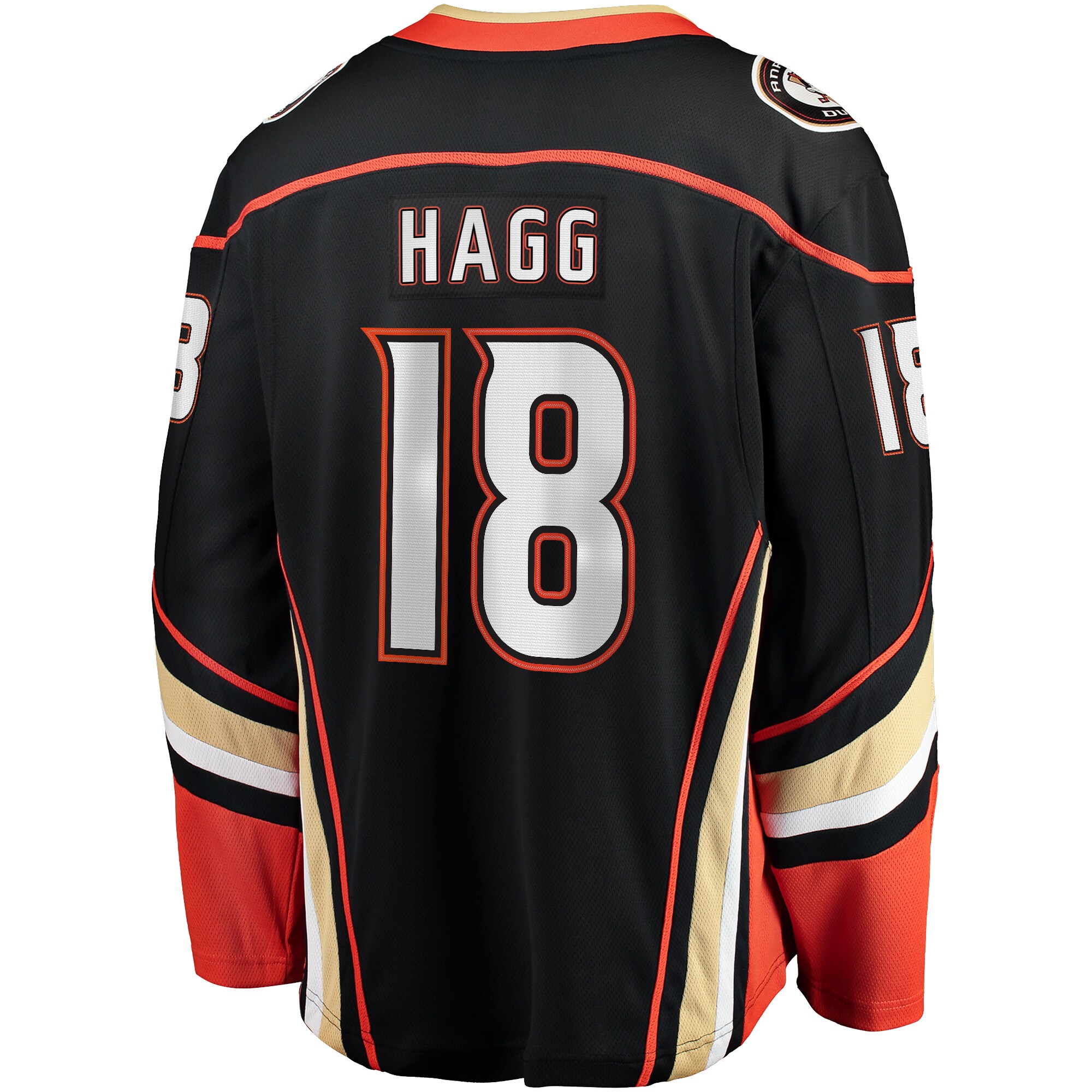 Robert Hagg Anaheim Ducks Fanatics Home Breakaway Jersey - Black