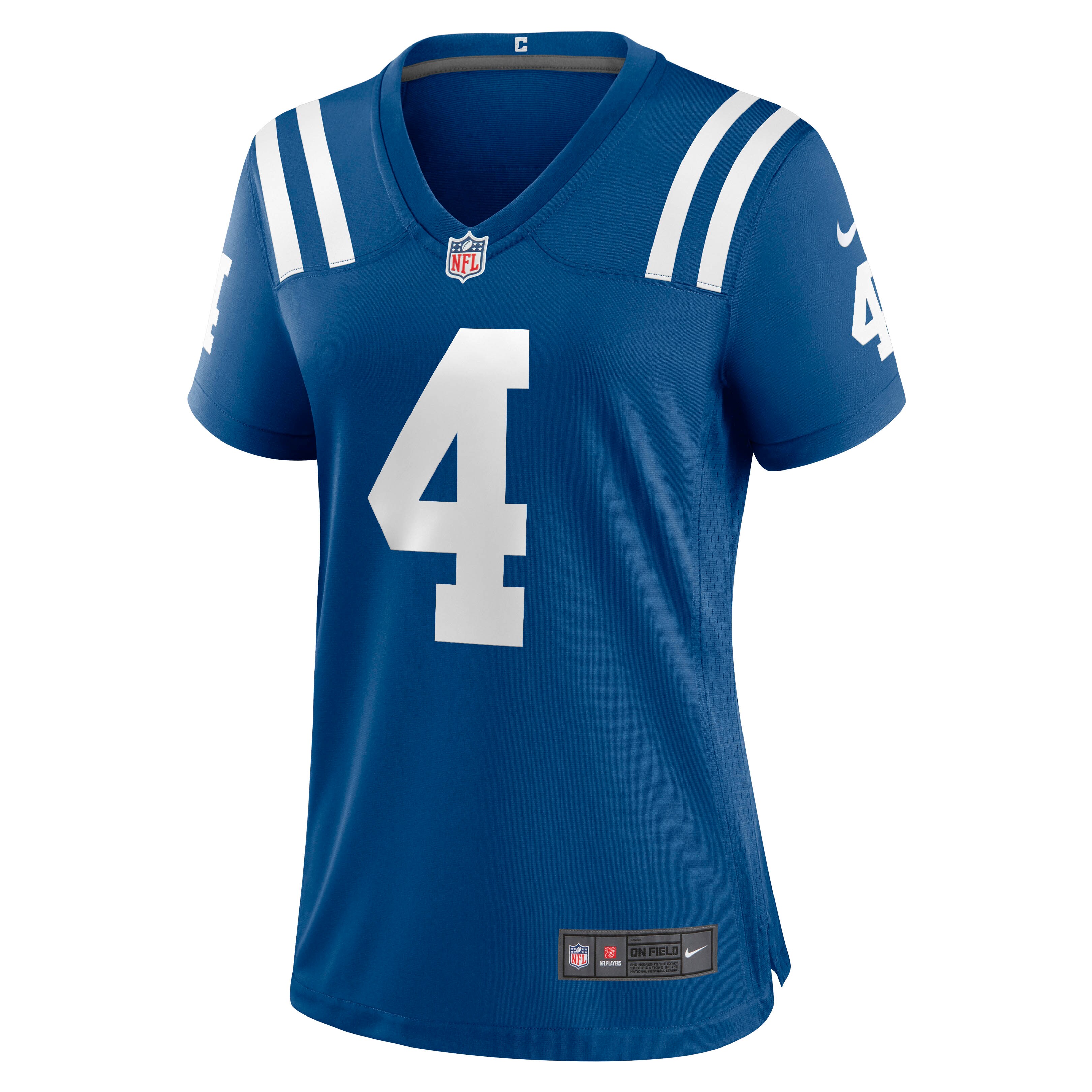 Sam Ehlinger Indianapolis Colts  Women's Game Jersey - Royal