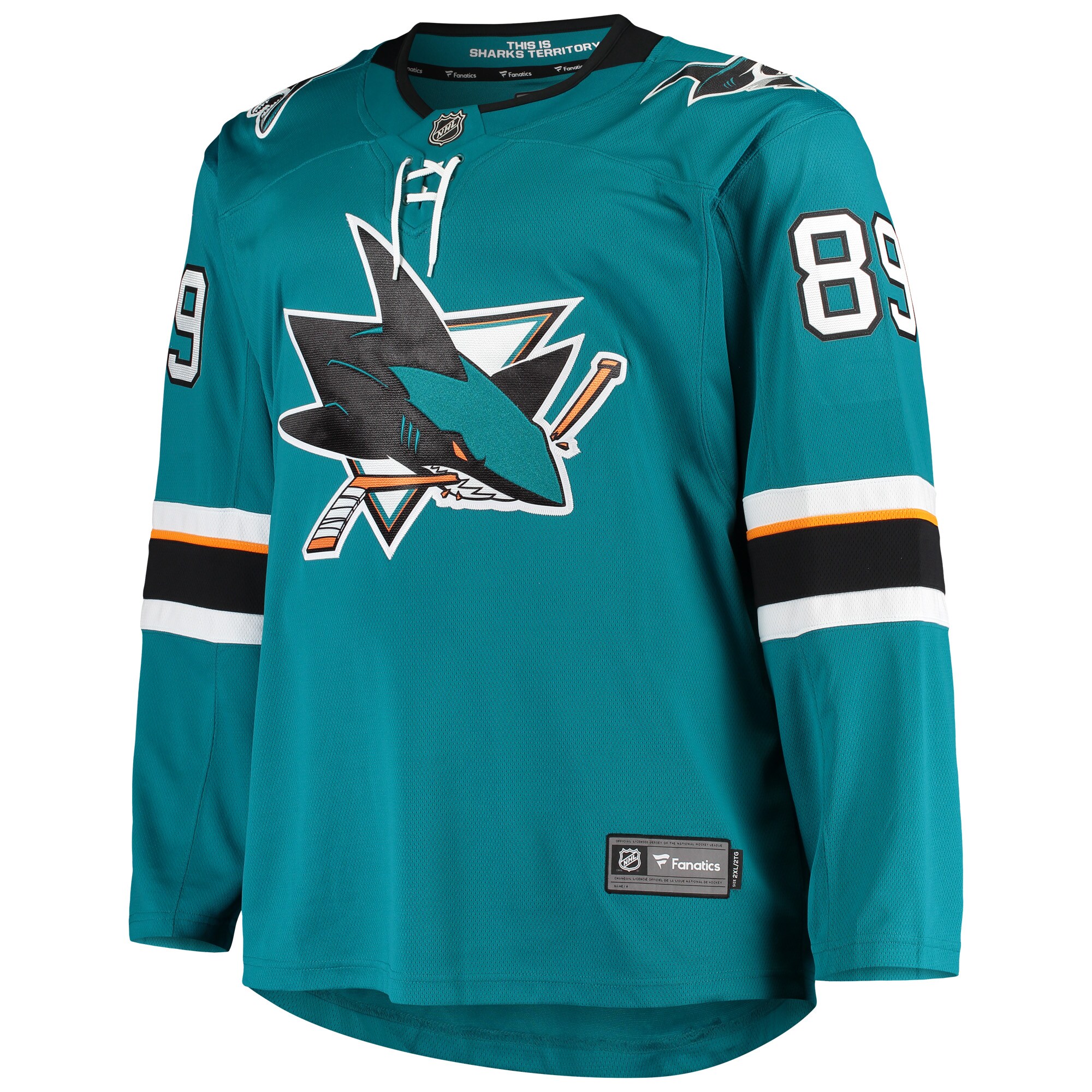 Mikkel Boedker San Jose Sharks Fanatics Breakaway Home Player Jersey - Teal