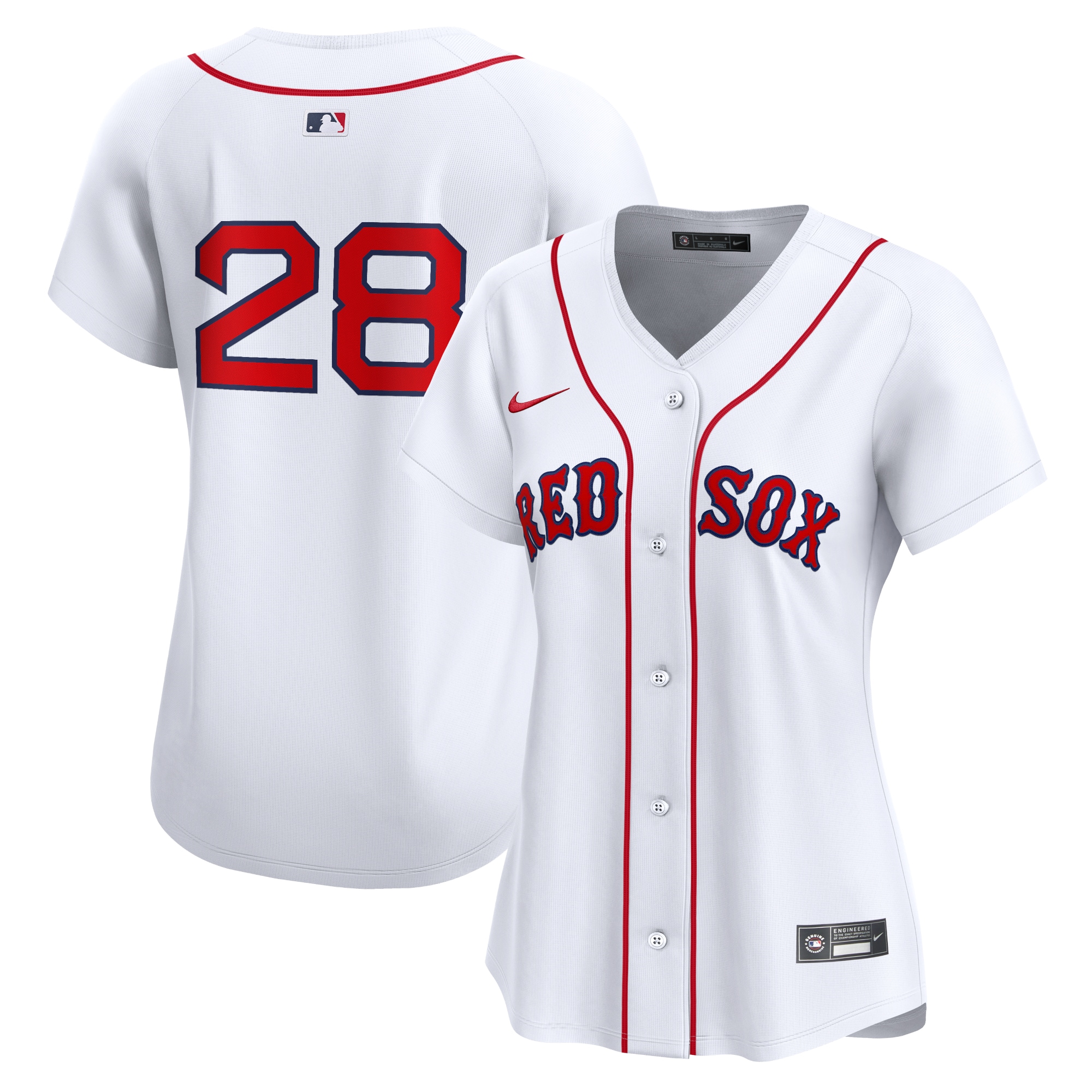 Corey Kluber Boston Red Sox  Women's  Home Limited Player Jersey - White
