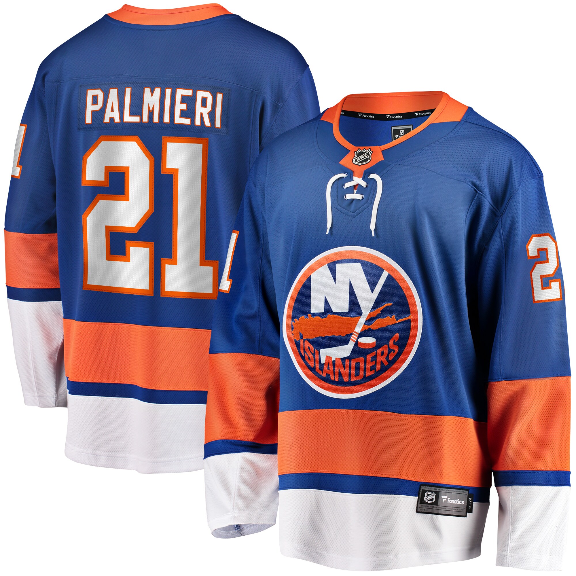 Kyle Palmieri New York Islanders Fanatics Home Breakaway Replica Jersey - Royal