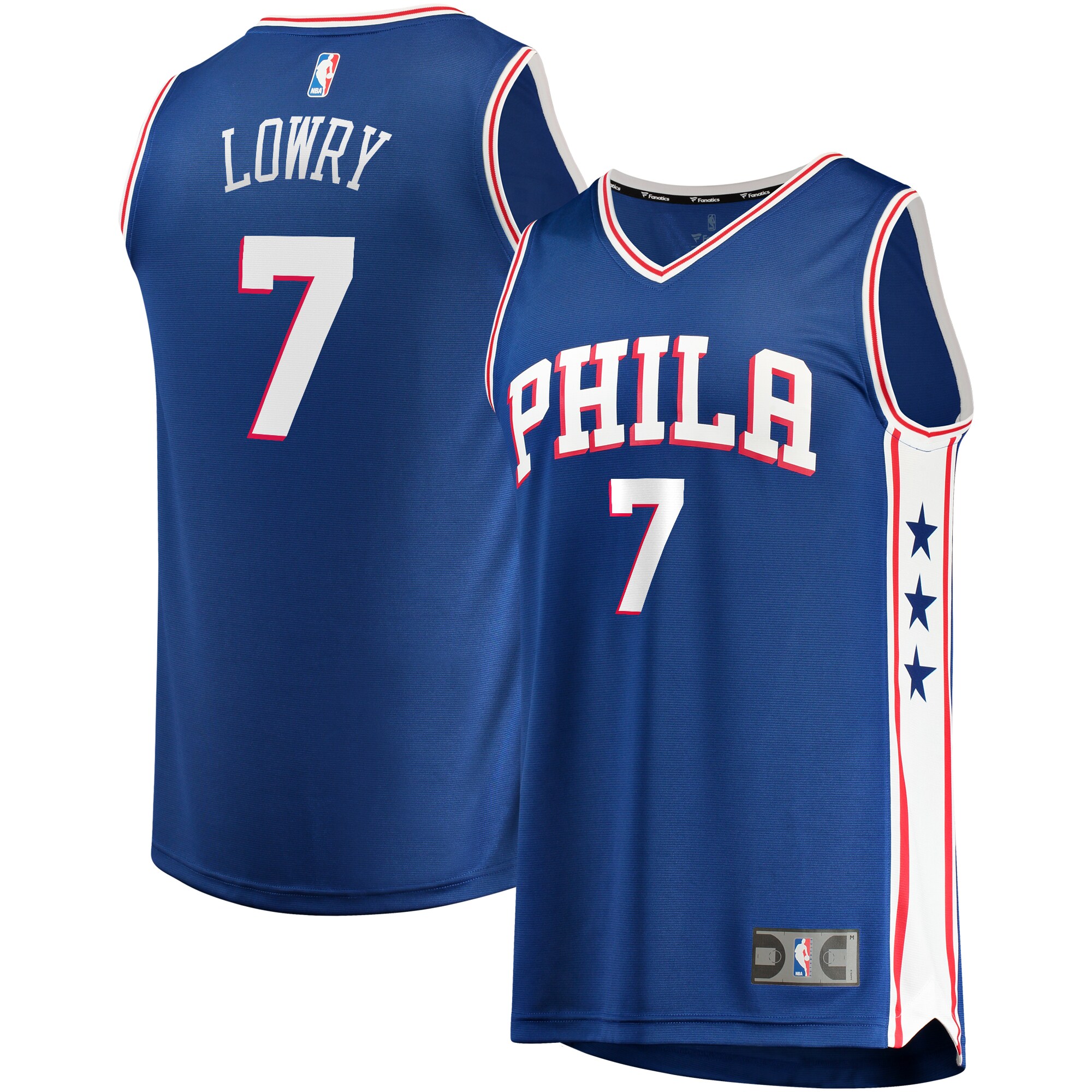 Kyle Lowry Philadelphia 76ers Fanatics Fast Break Player Jersey - Icon Edition - Royal