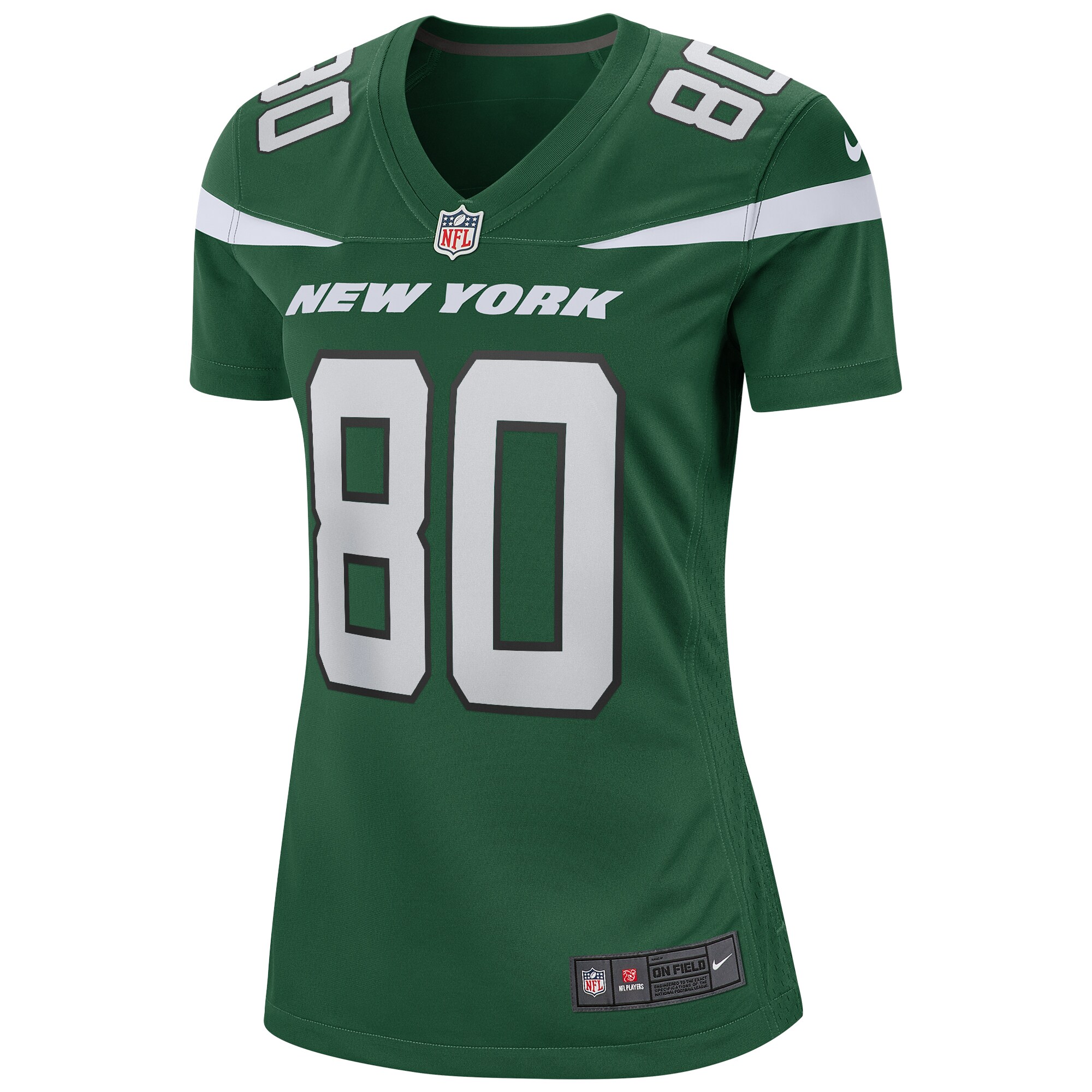Wayne Chrebet New York Jets  Women's Game Retired Player Jersey - Gotham Green
