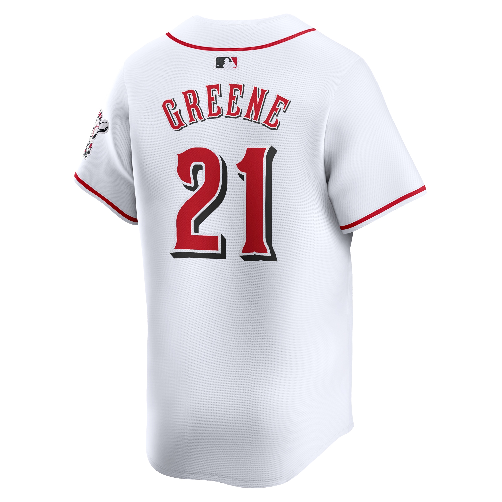 Hunter Greene Cincinnati Reds  Home Limited Player Jersey - White
