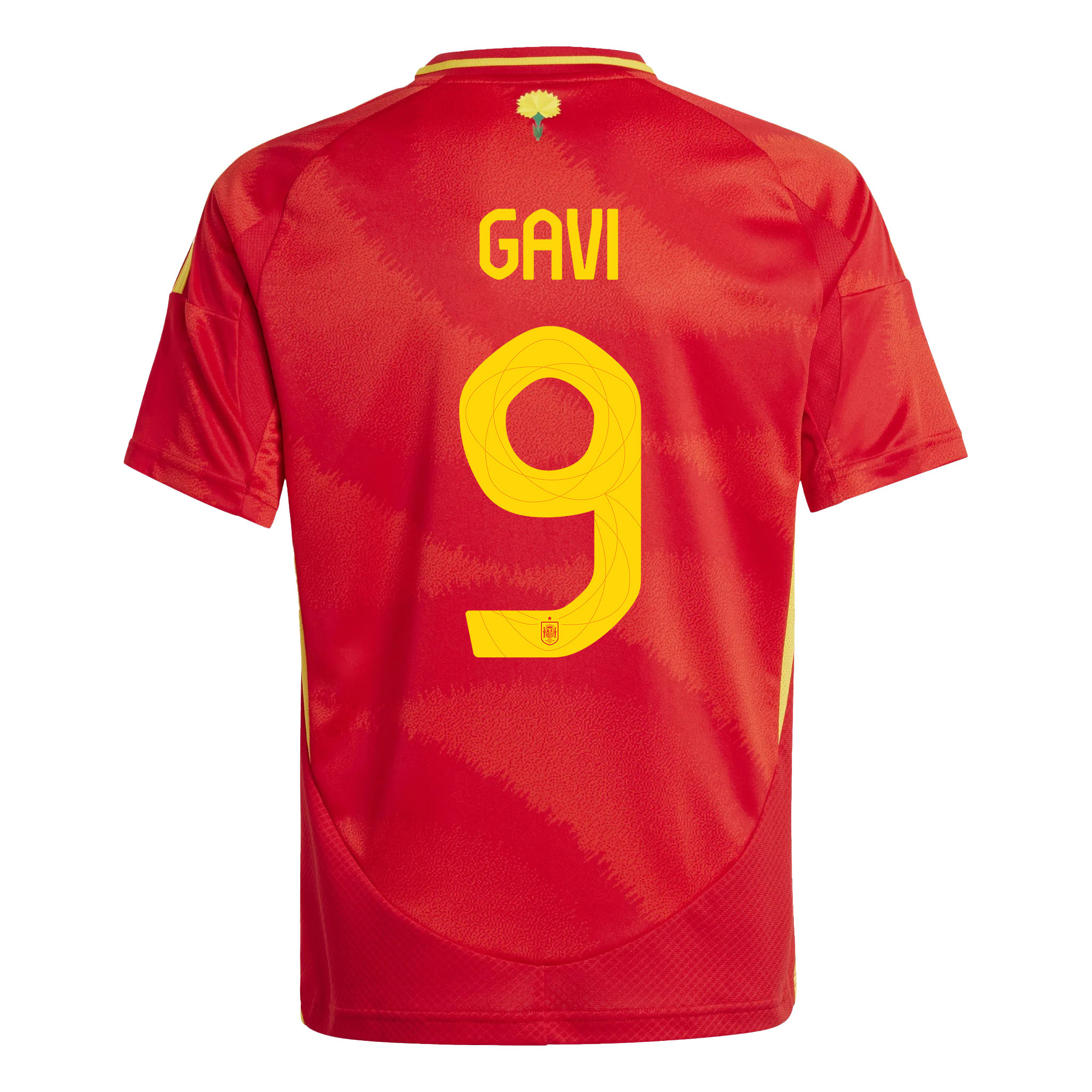 Gavi 9 Spain National Team 2024 Home YOUTH Jersey - Red