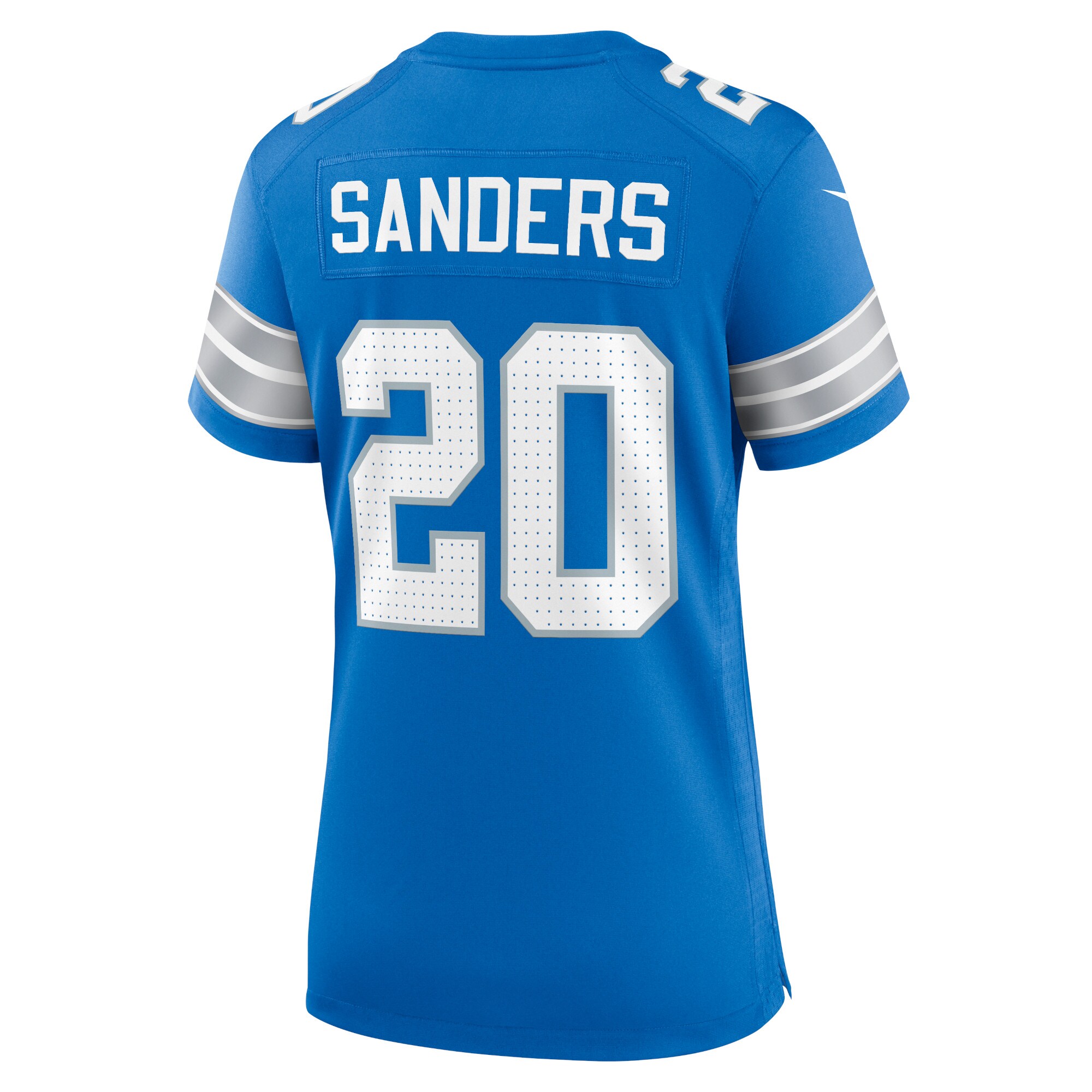 Barry Sanders Detroit Lions  Women's Retired Player Game Jersey - Blue