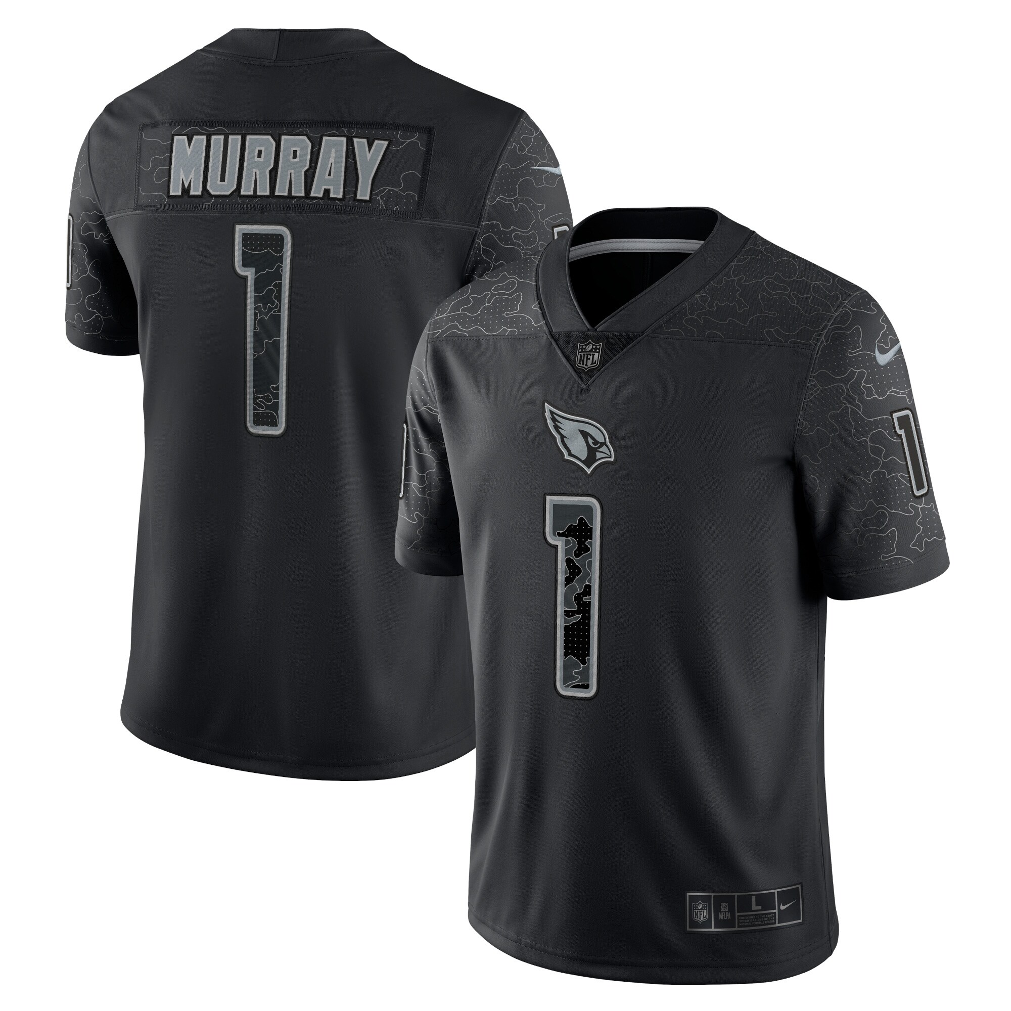 Kyler Murray Arizona Cardinals  RFLCTV Limited Jersey - Black