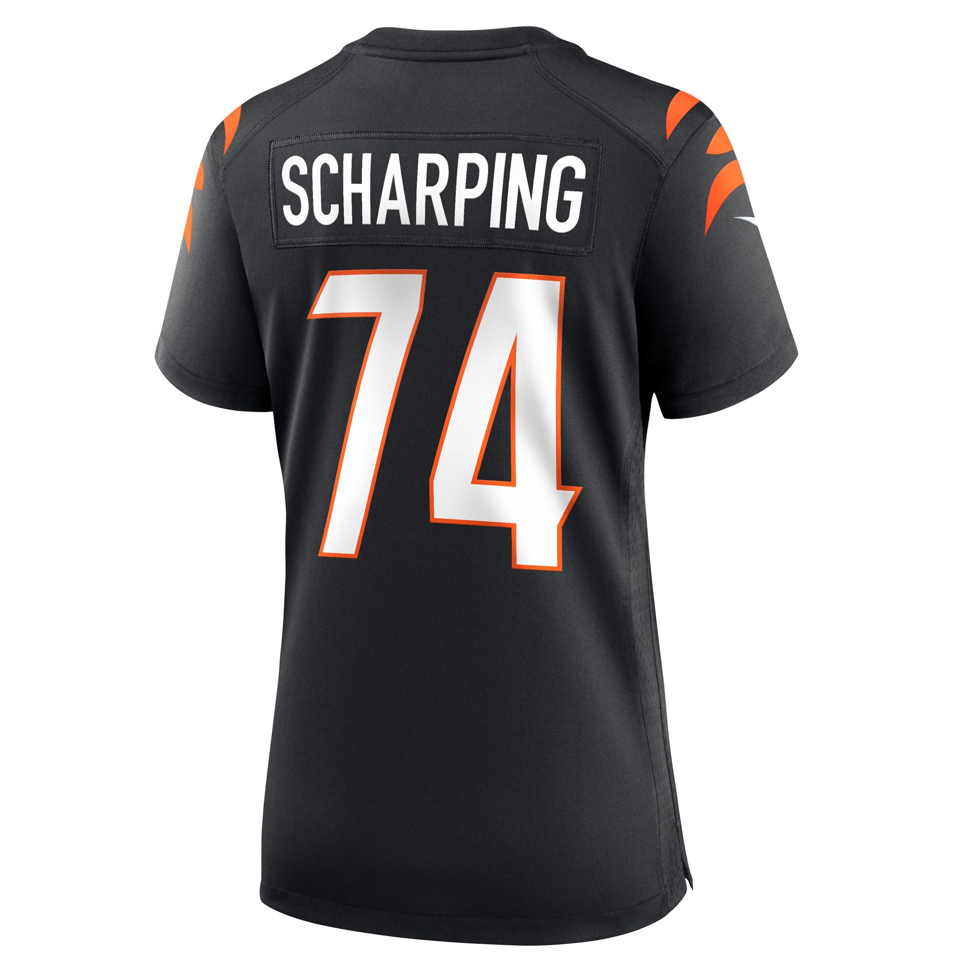 Max Scharping Cincinnati Bengals  Women's Game Player Jersey - Black