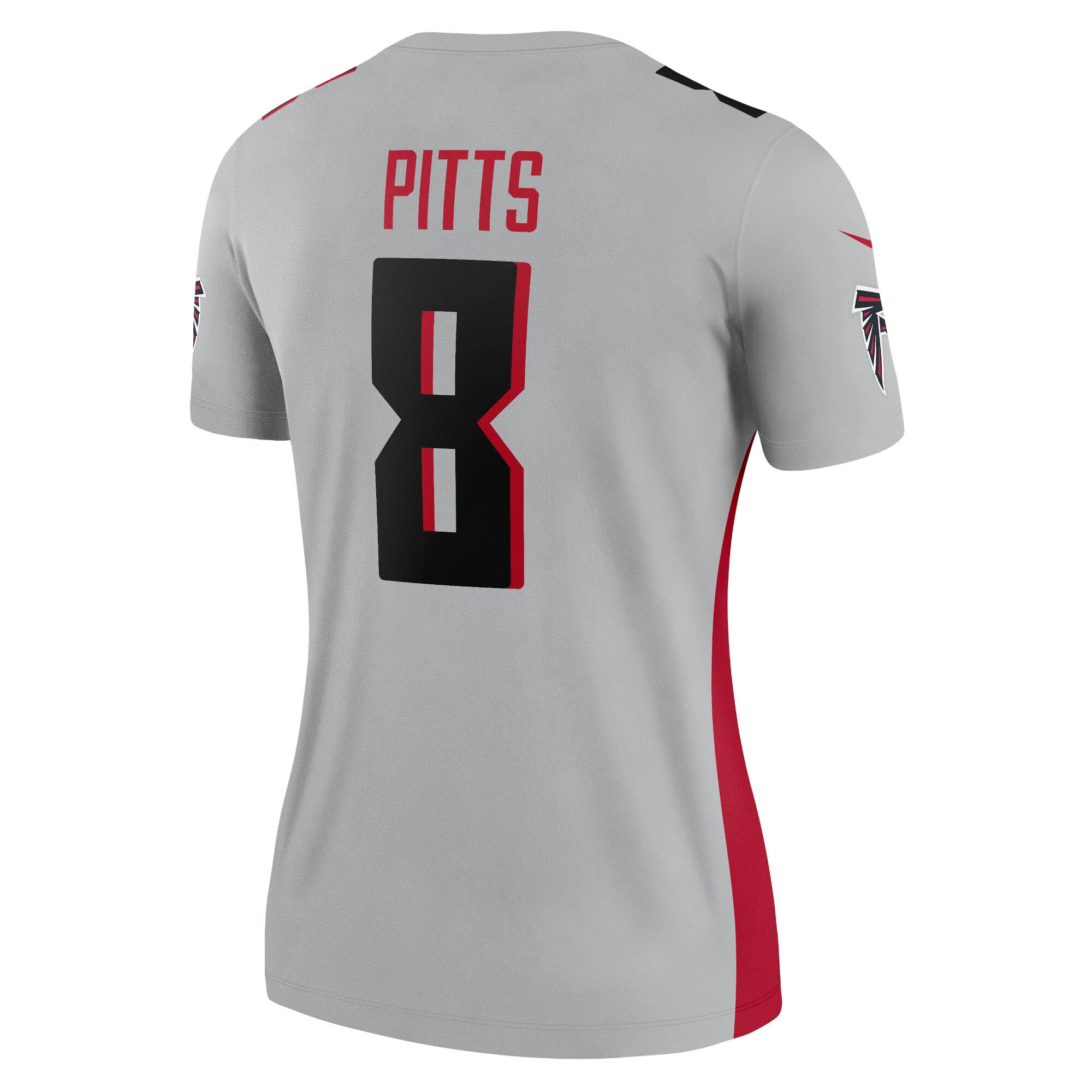 Kyle Pitts Atlanta Falcons  Women's Inverted Legend Jersey - Gray