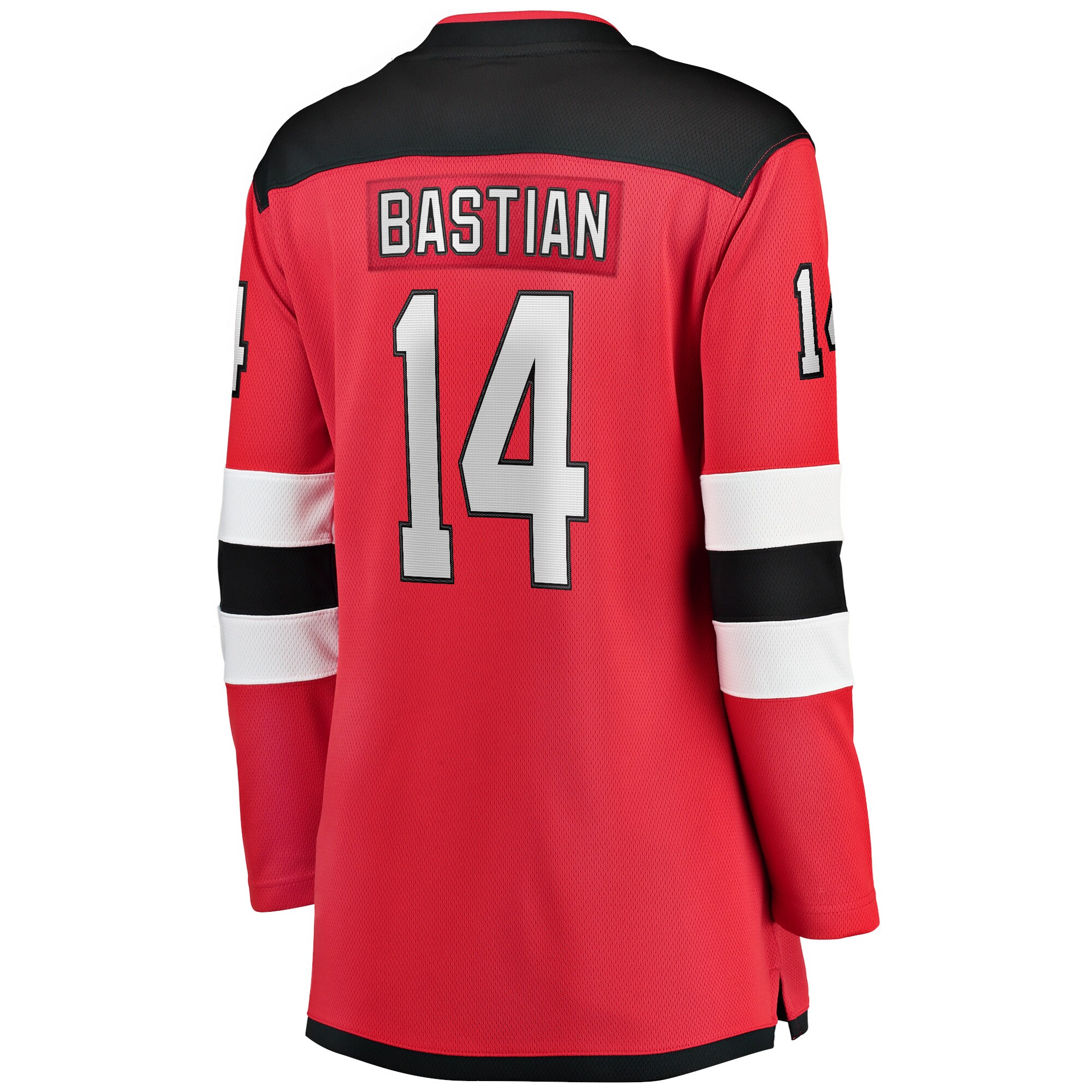 Nathan Bastian New Jersey Devils Fanatics Women's Home Team Breakaway Player Jersey - Red