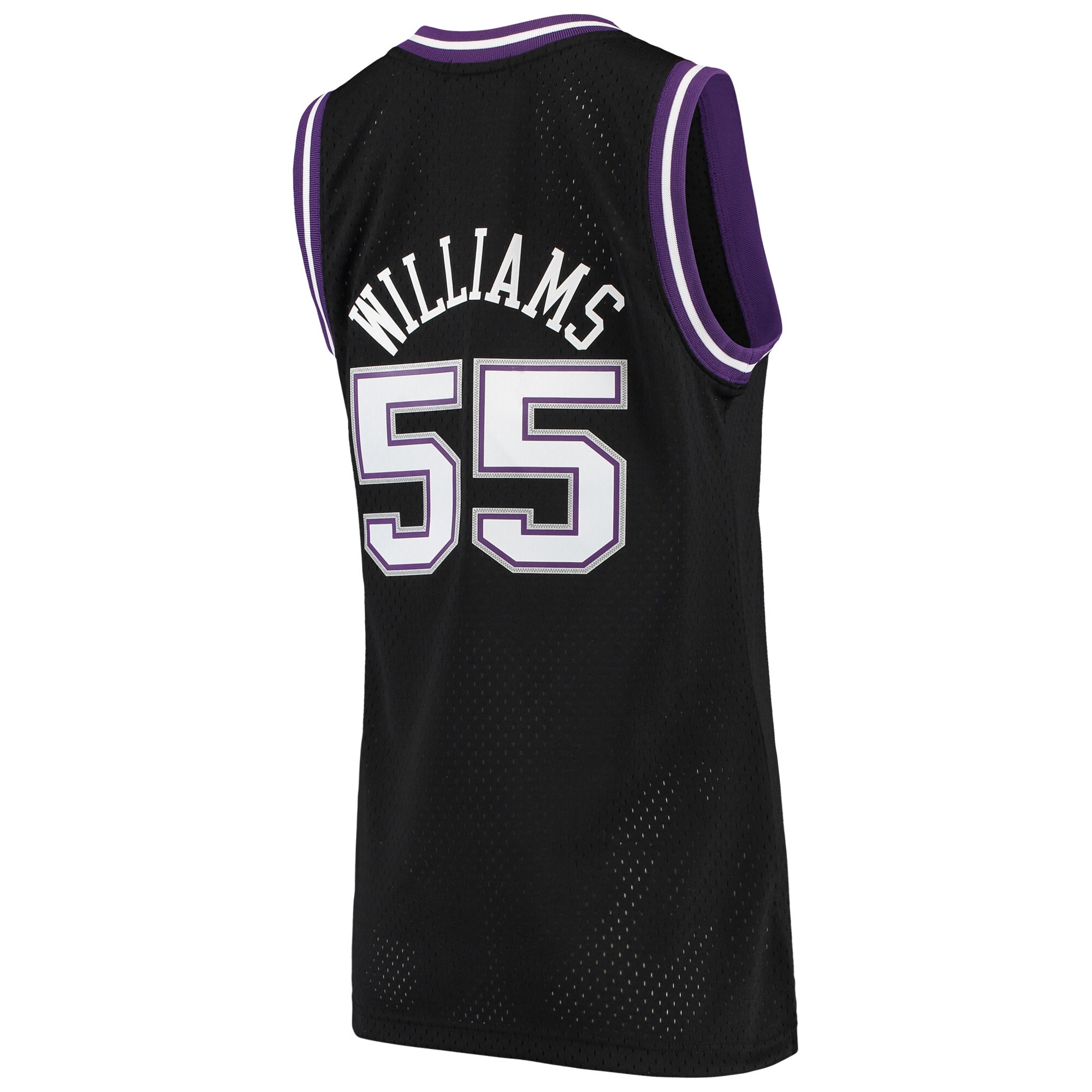 Jason Williams Sacramento Kings Mitchell & Ness Women's 2000\/01 Hardwood Classics Swingman Jersey - Black