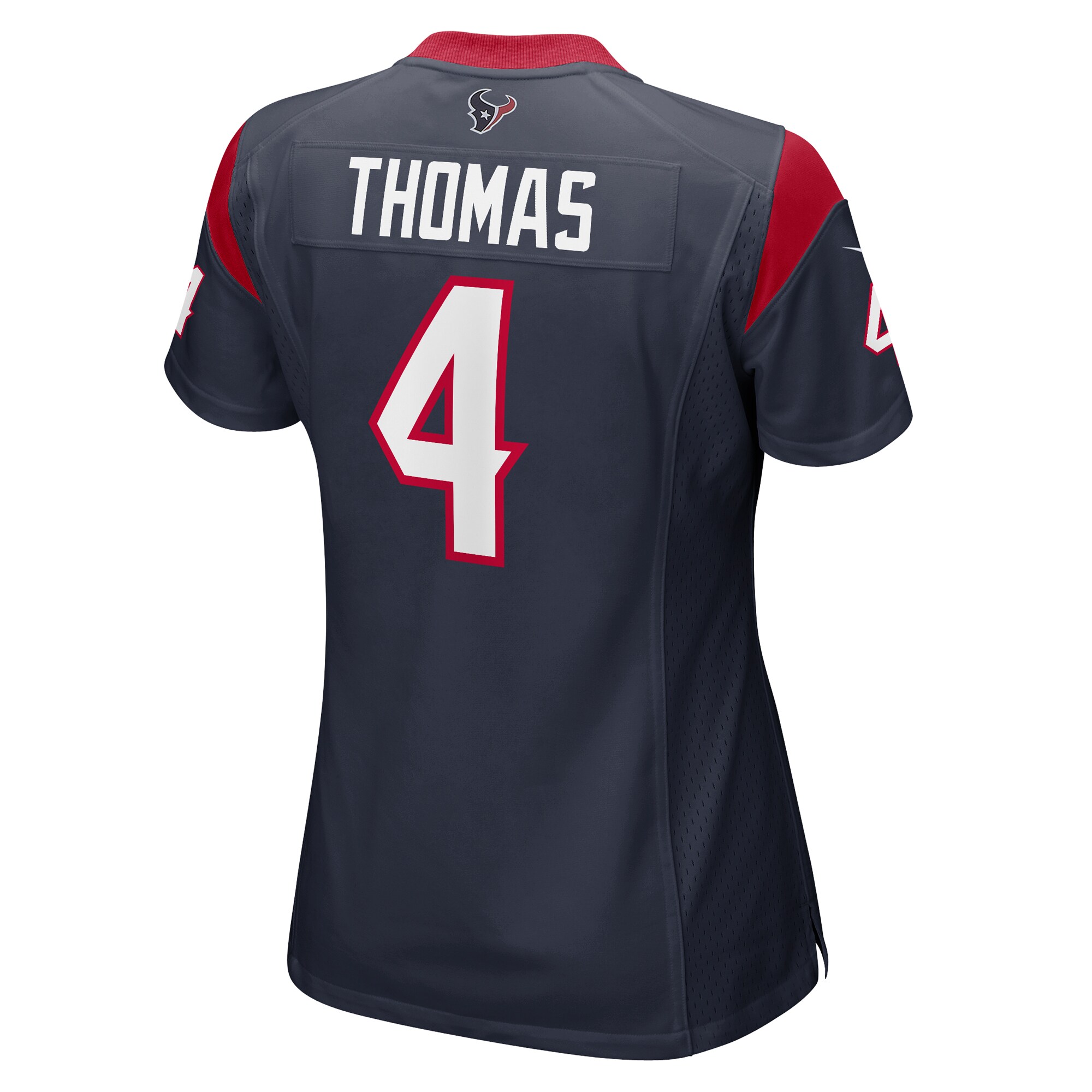 Tavierre Thomas Houston Texans  Women's Team Game Jersey -  Navy