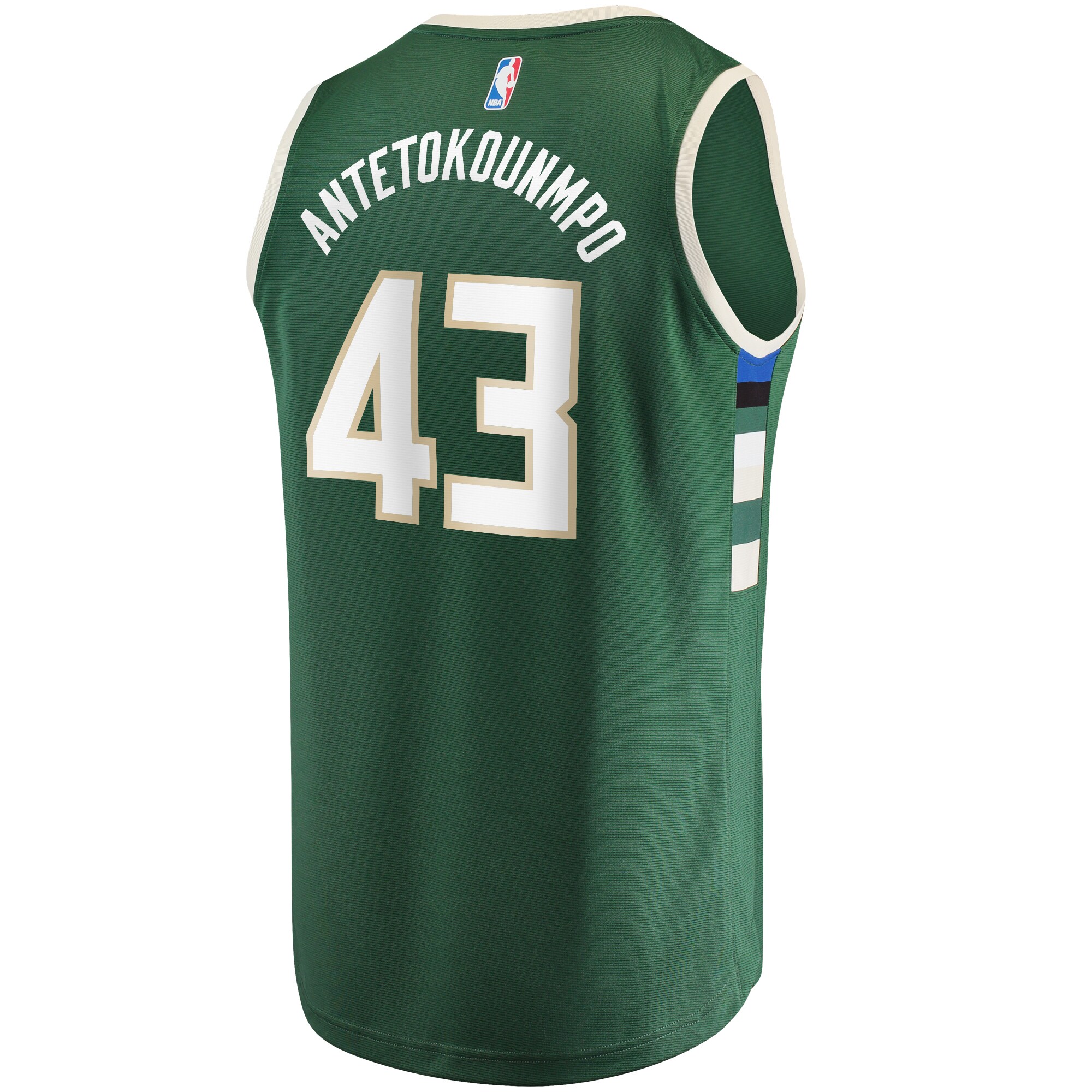Thanasis Antetokounmpo Milwaukee Bucks Fanatics Fast Break Replica Player Jersey - Icon Edition - Hunter Green