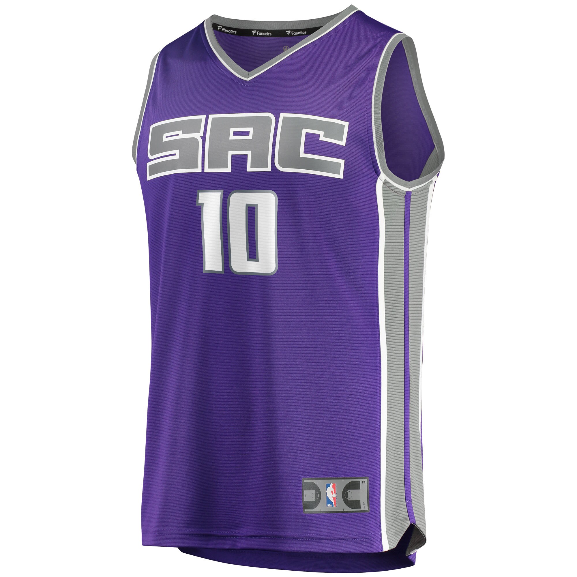 Domantas Sabonis Sacramento Kings Fanatics Fast Break Replica Jersey - Icon Edition - Purple