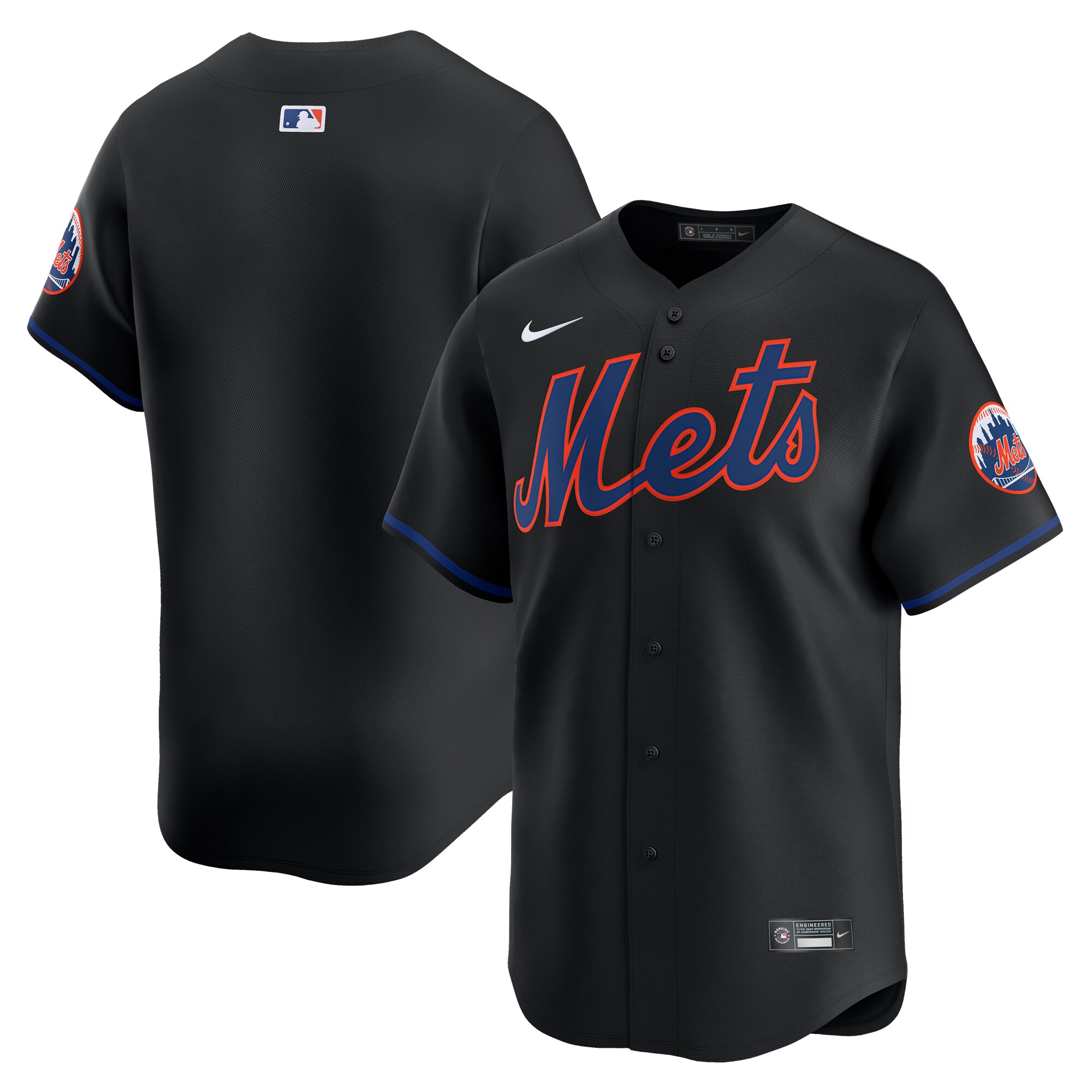 New York Mets   Alternate Limited Jersey\u00c2\u00a0\u00e2\u20ac\u201c Black