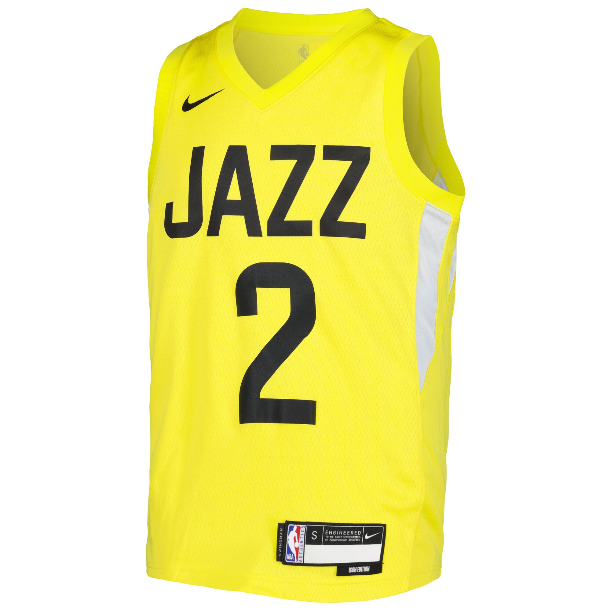 Collin Sexton Utah Jazz  Youth Swingman Jersey - Icon Edition - Yellow