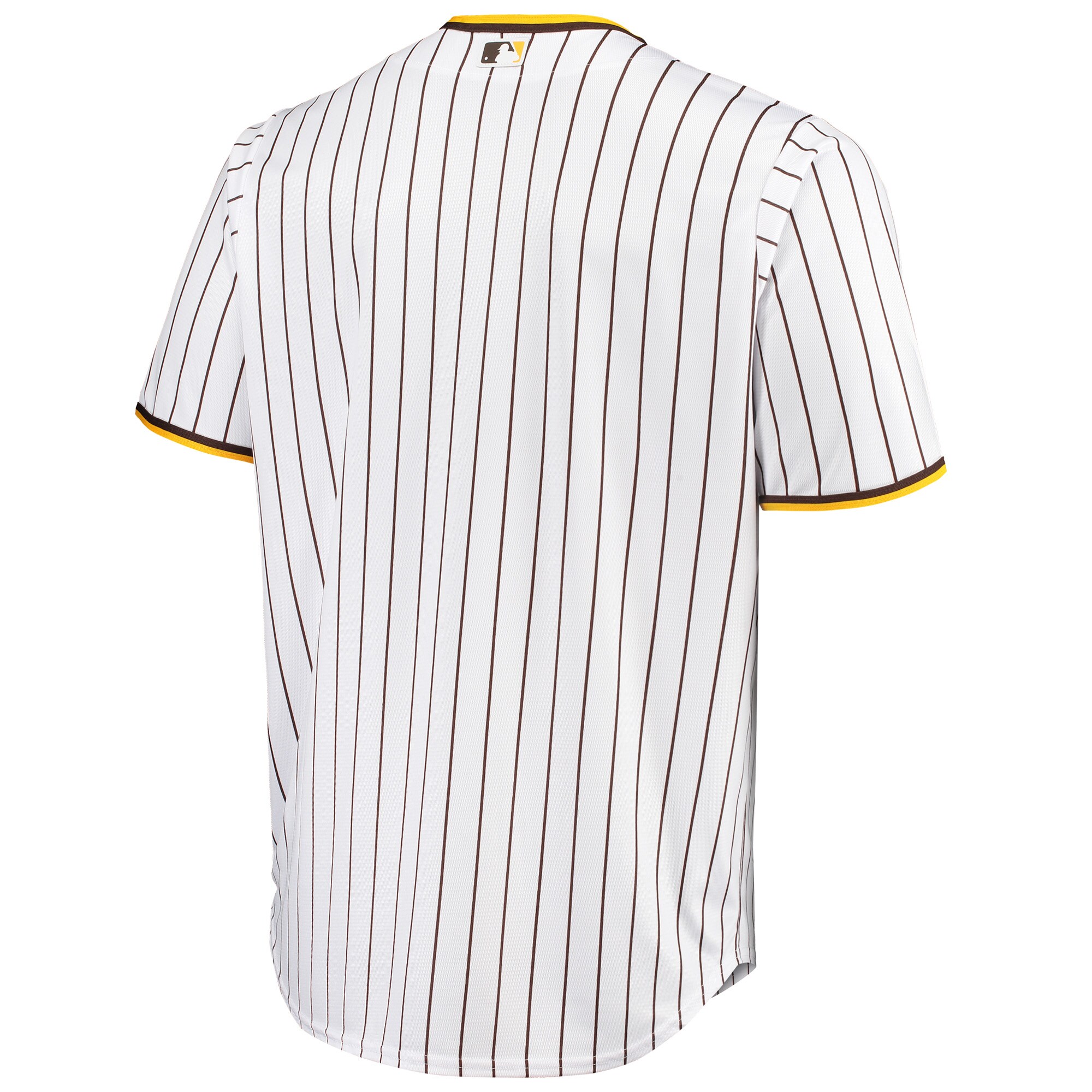 San Diego Padres Big & Tall Home Replica Team Jersey - White\/Brown